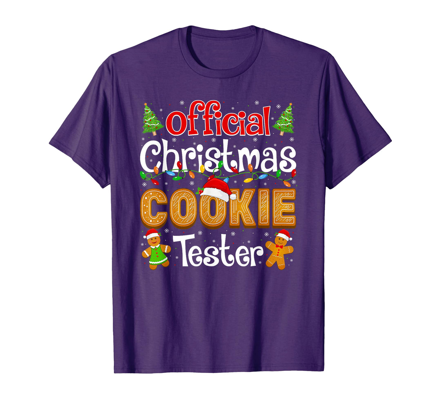 Official Christmas Cookie Tester Baking Crew Baker Xmas T-Shirt