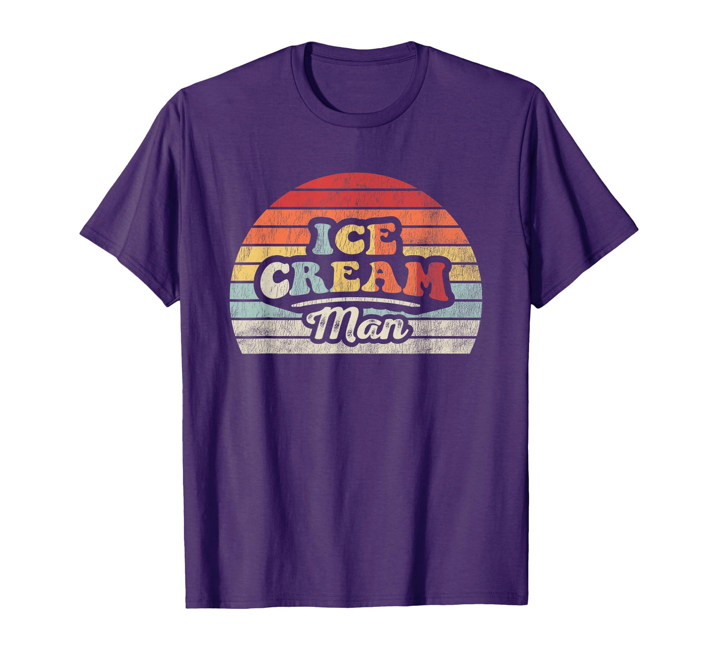 Vintage Ice Cream Man Delight T-Shirt