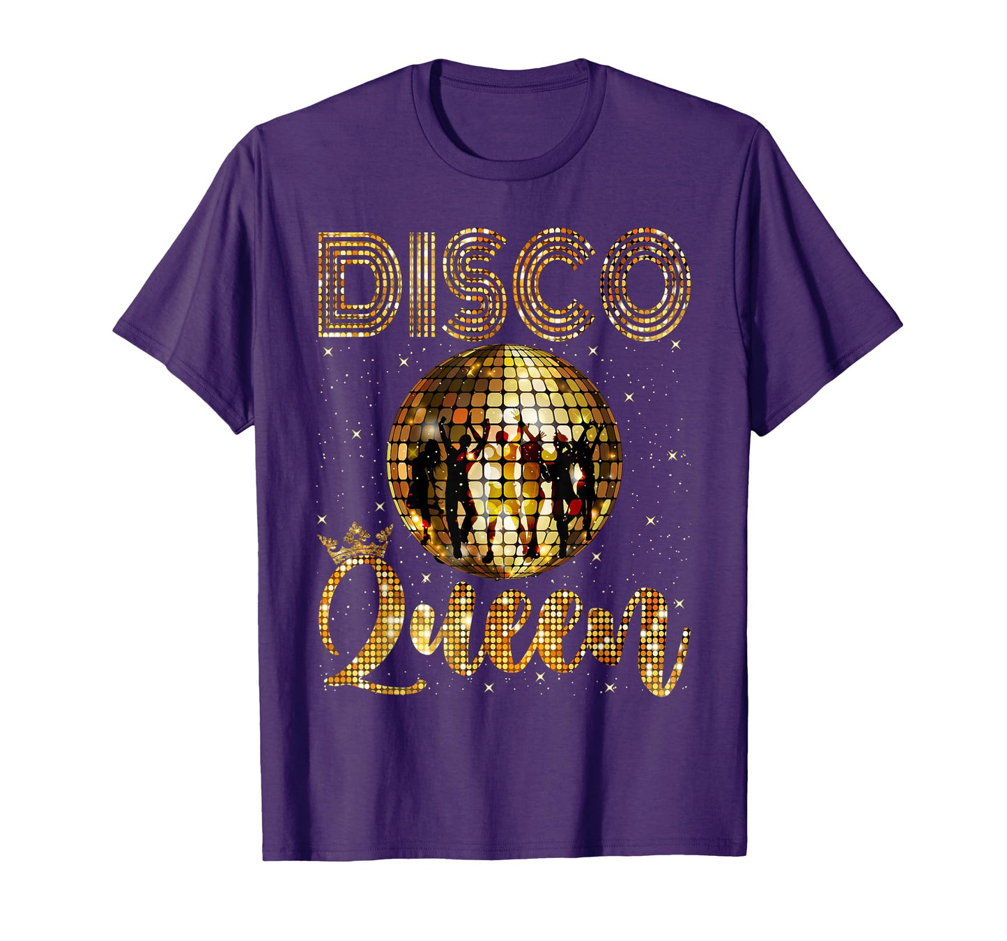 Disco Queen - 70's Disco Themed Vintage Seventies Costume T-Shirt