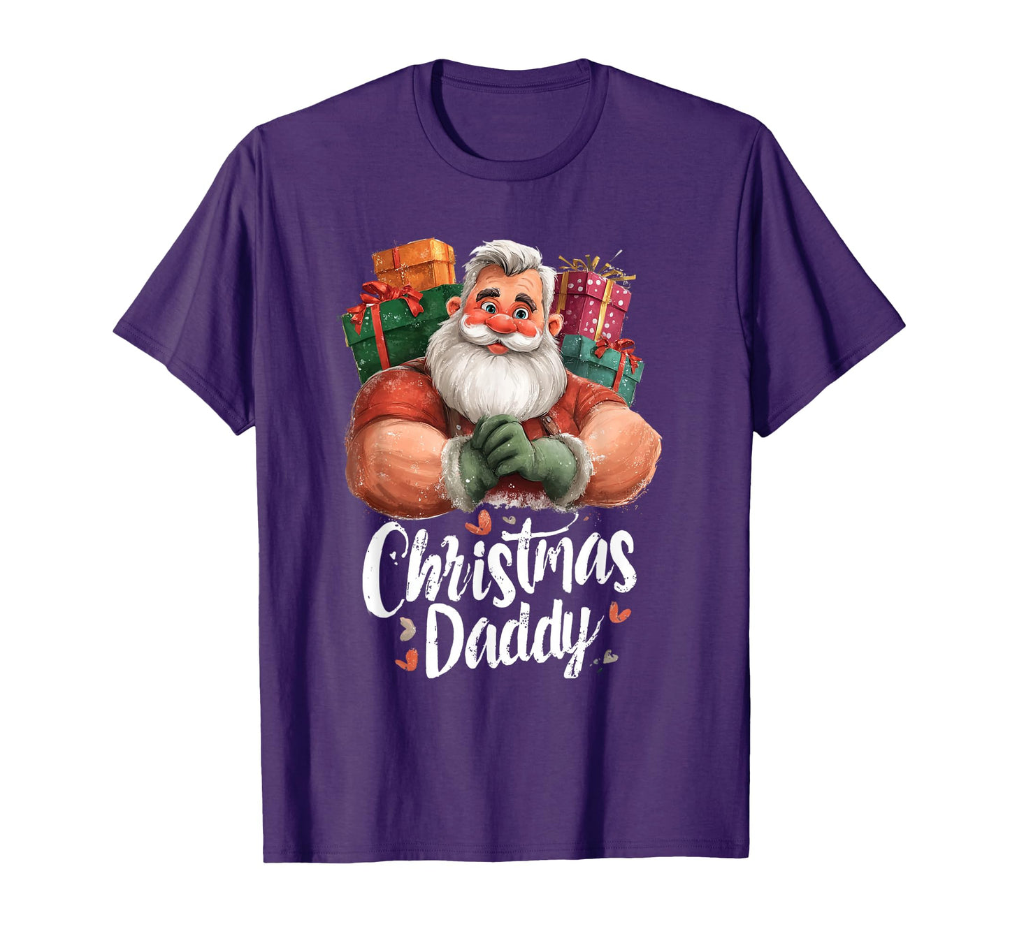 Christmas Daddy Thicc Buff Santa T-Shirt