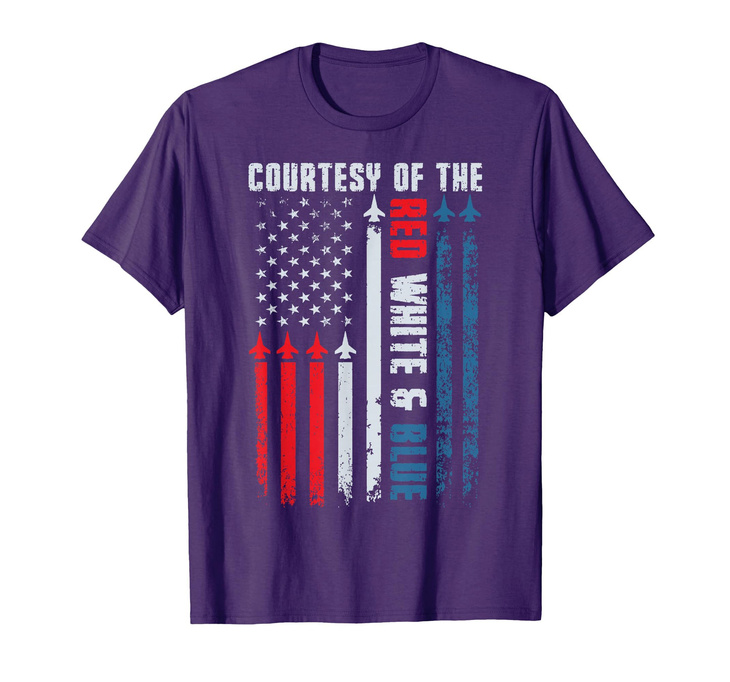 Courtesy Of The Red White And Blue Shirt Men Women Kids T-Shirt