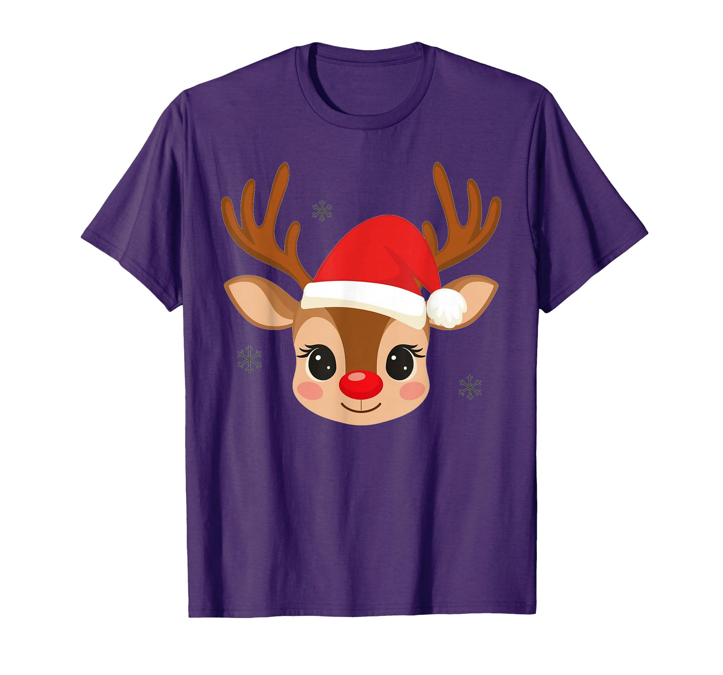 Reindeer Christmas 2025 Family Matching for Girls & Toddlers T-Shirt