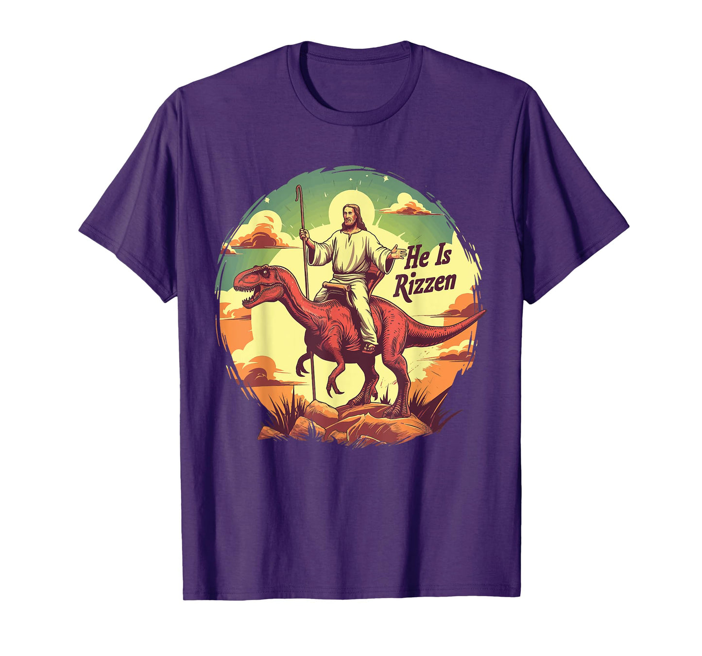 He Is Rizzen Jesus He Has Rizzen Jesus T-Shirt