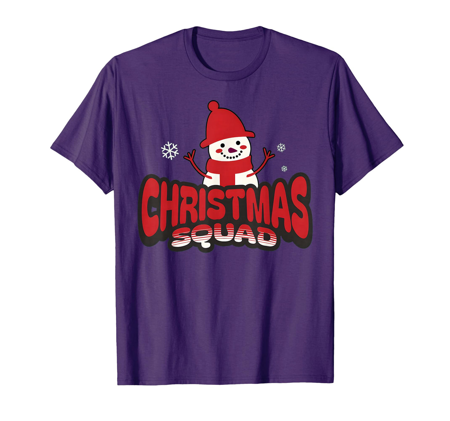 Santas-Favorite 2025 Xmas Love Christmas Squad Santa Group T-Shirt