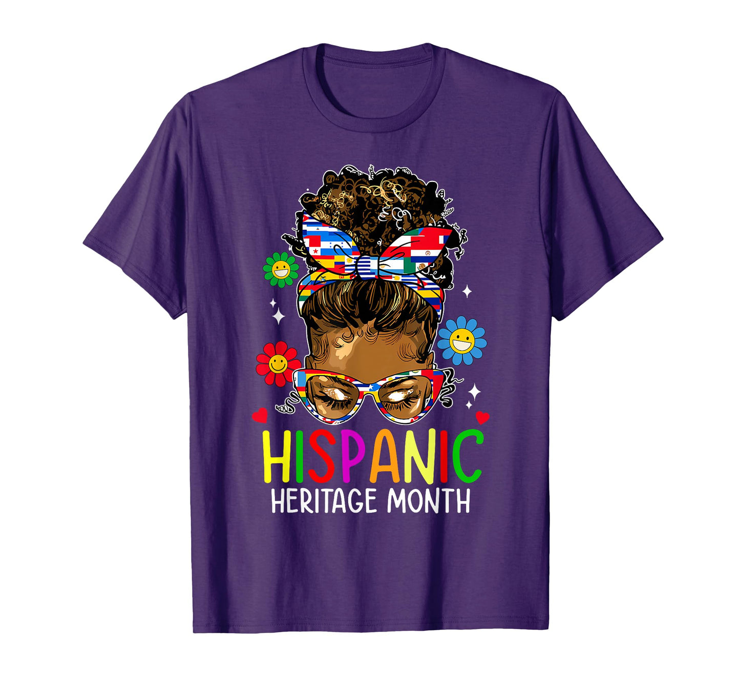 Hispanic Heritage Month Shirt Latin Teacher Women Girls Kids T-Shirt