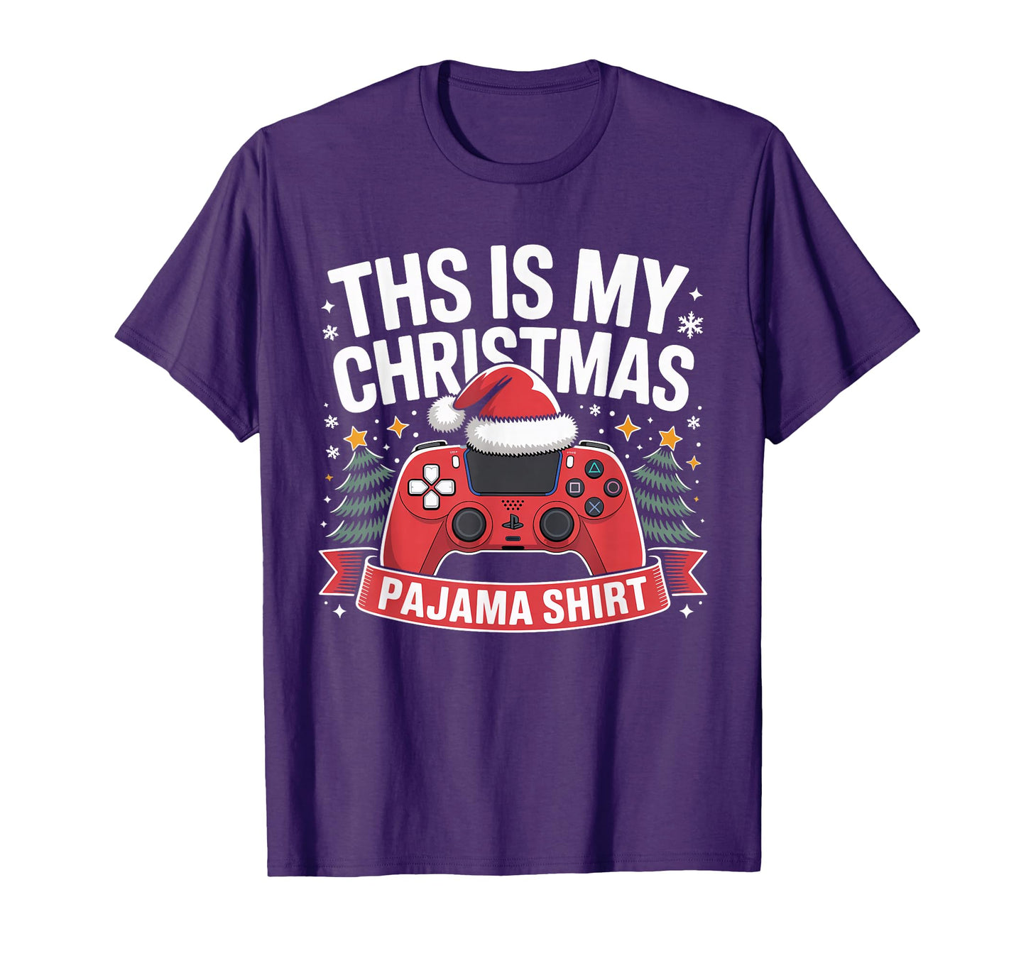 This is My Christmas Pajama Gamer Video Game Boys Kids T-Shirt