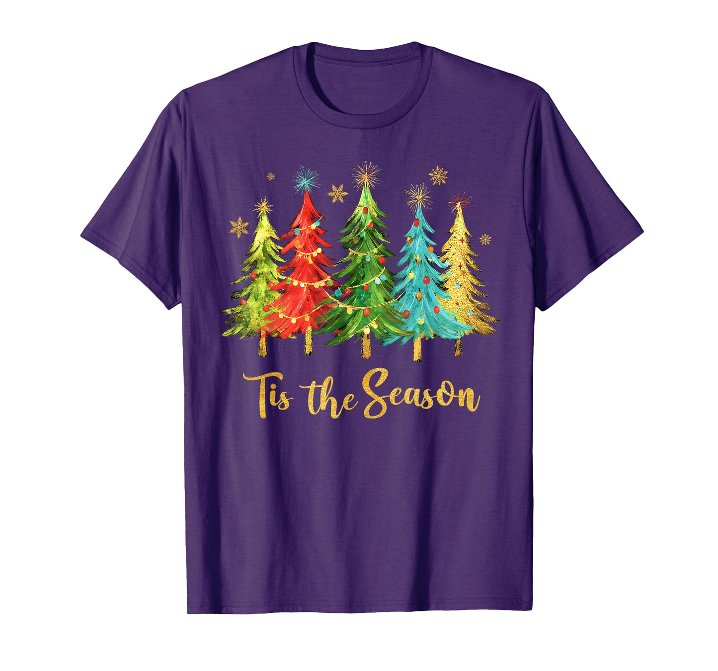 Retro Tis The Season Christmas Season Men Women Kids T-Shirt