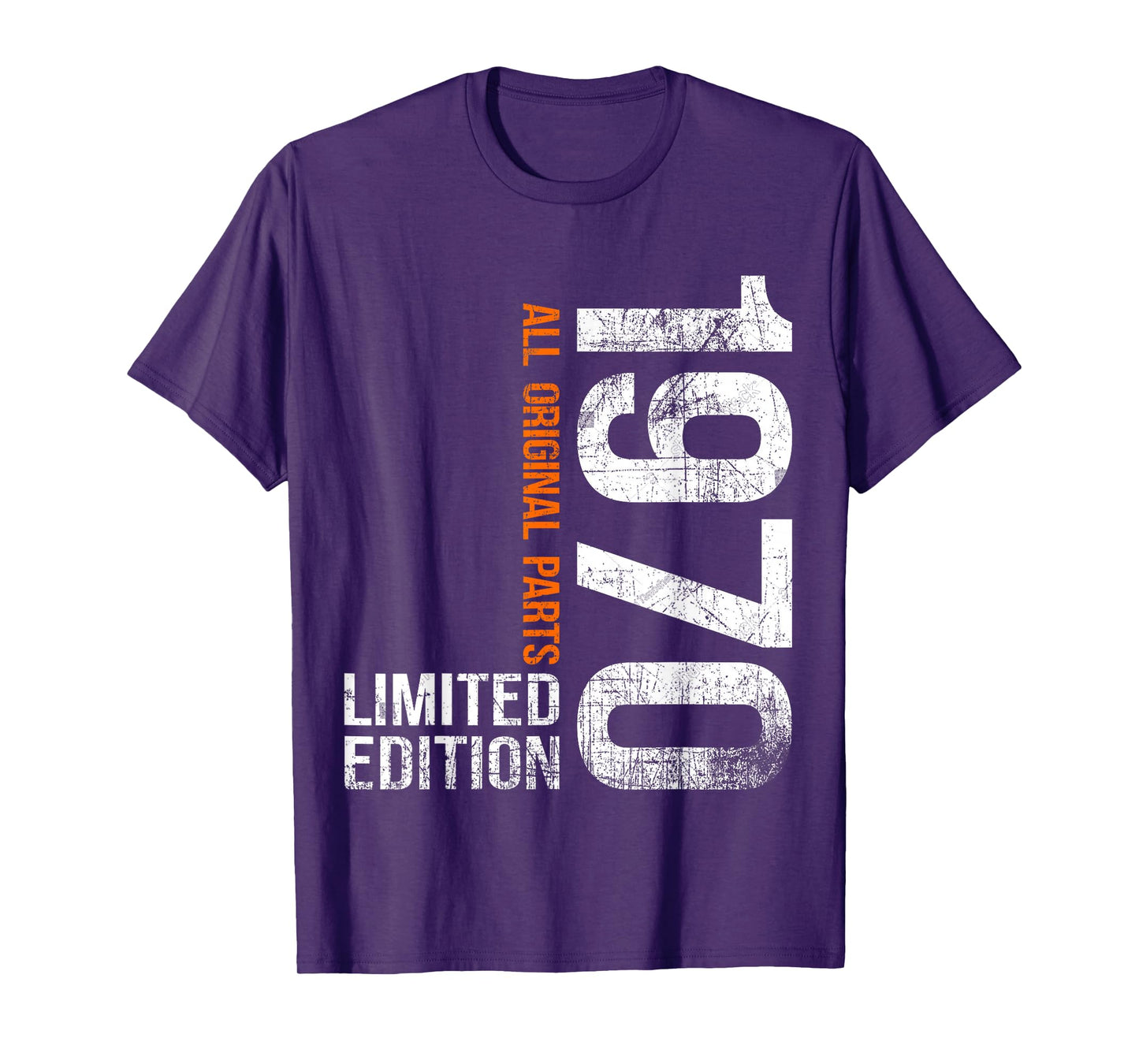 Vintage 1970 55th Birthday Gifts Men Women 55 Years Old T-Shirt