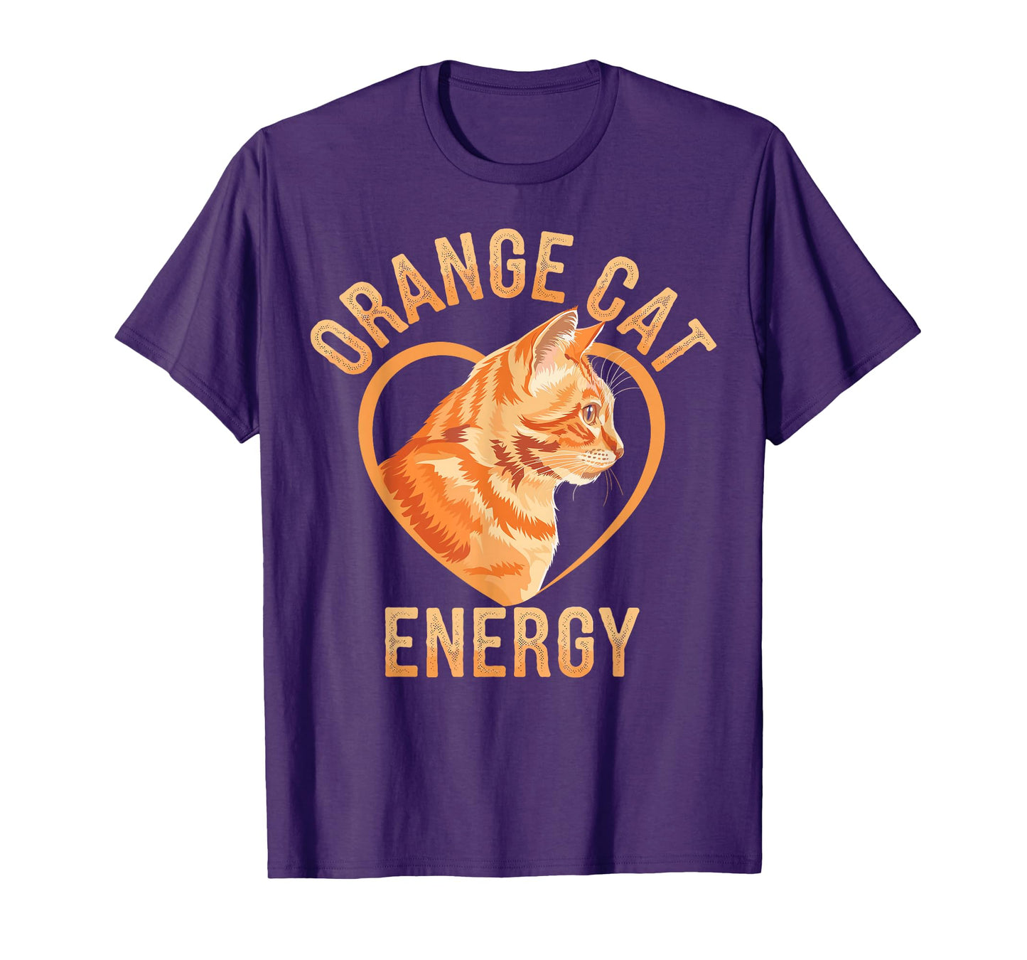 Orange Tabby Cat Orange Cat Energy T-Shirt