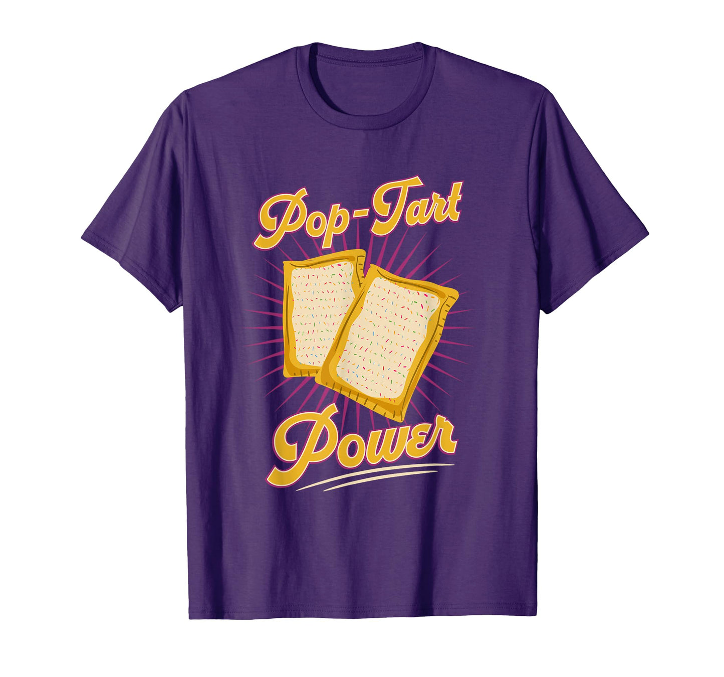 Bodybuilding Pre-Workout T-Shirt Pop Tart Power Gym Exercise T-Shirt
