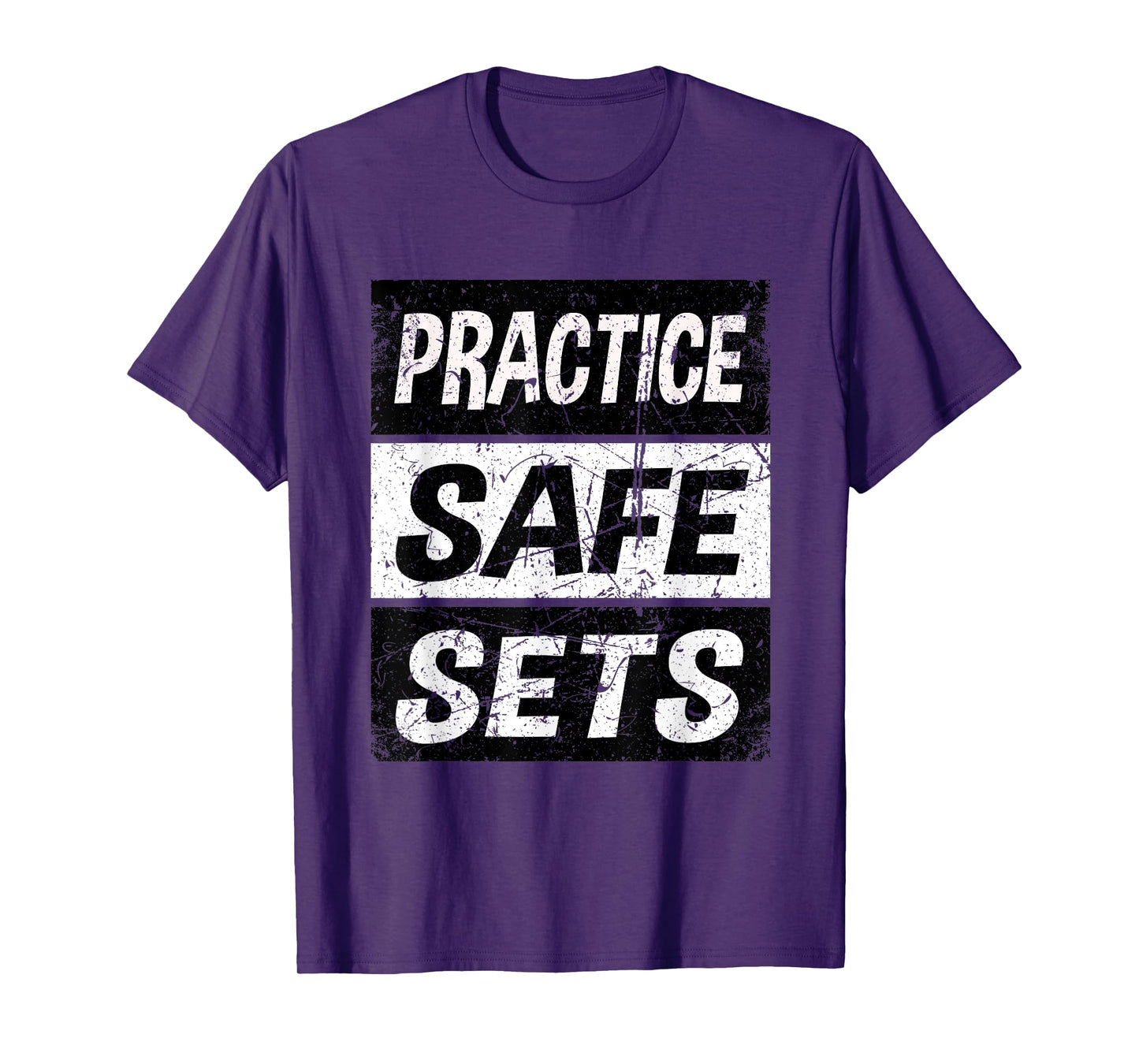 Retro Practice Safe Sets Shirt Weight Lifting Shirt Gym T-Shirt