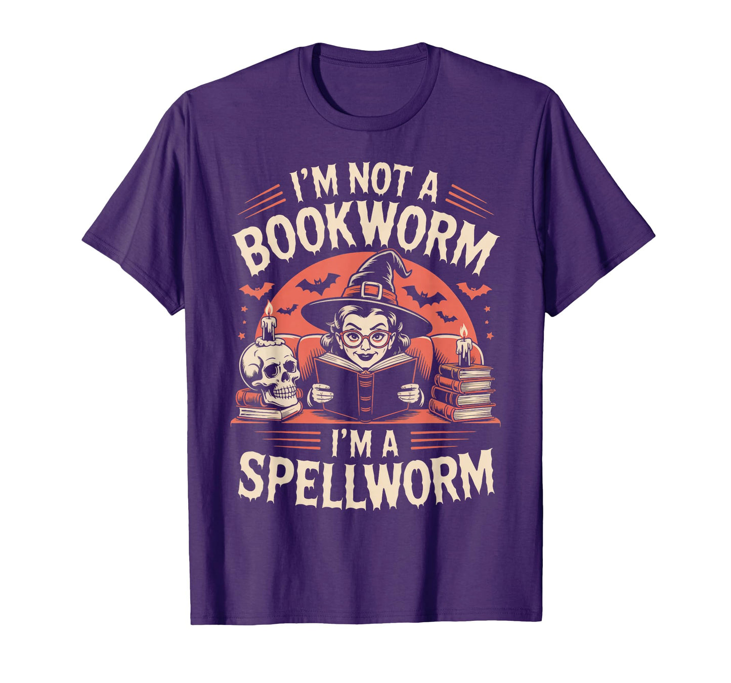 I'm Not A Bookworm Witch Witches Bookish Book Reader Reading T-Shirt