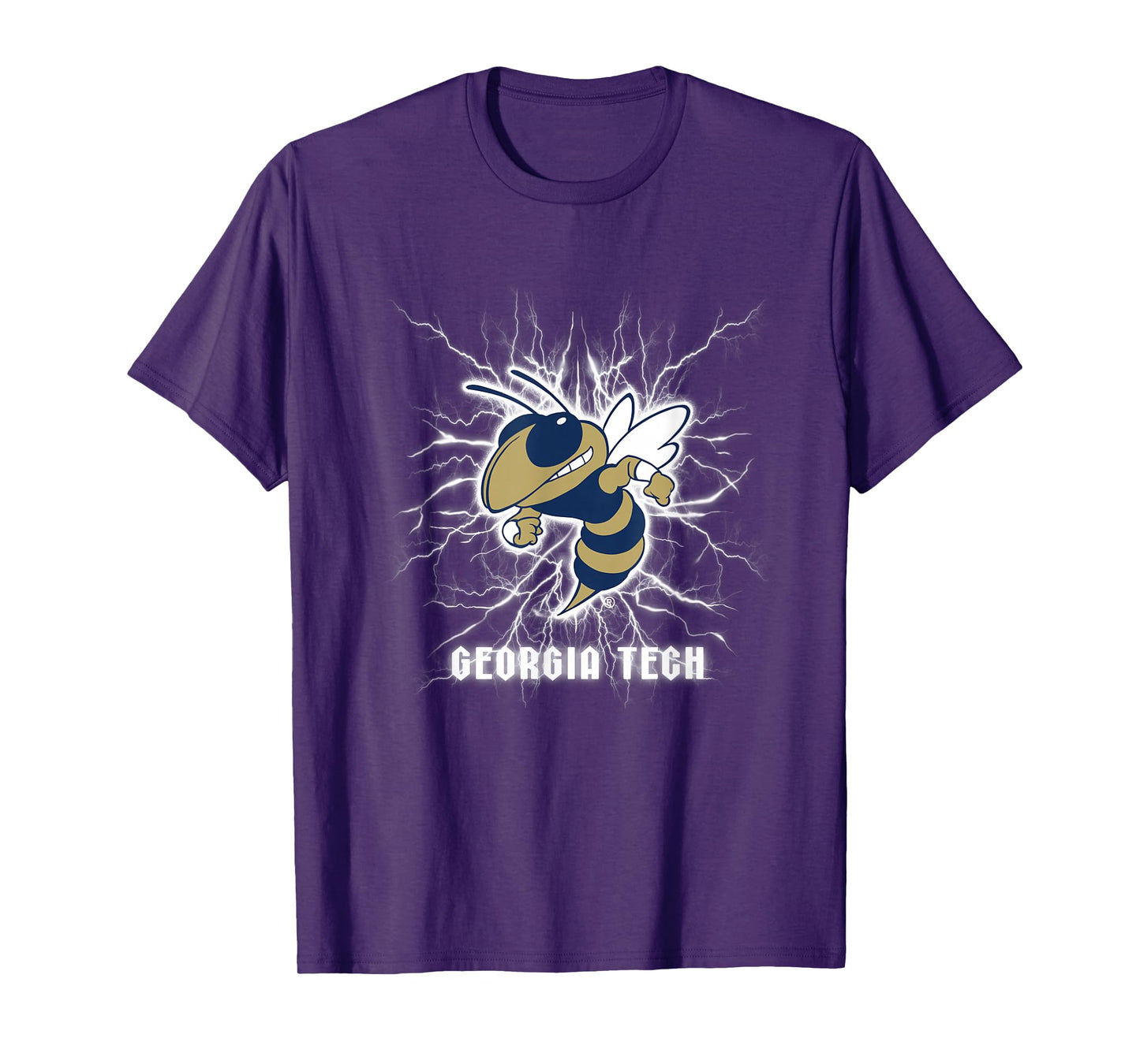 Georgia Tech Yellow Jackets 90's Lightning T-Shirt