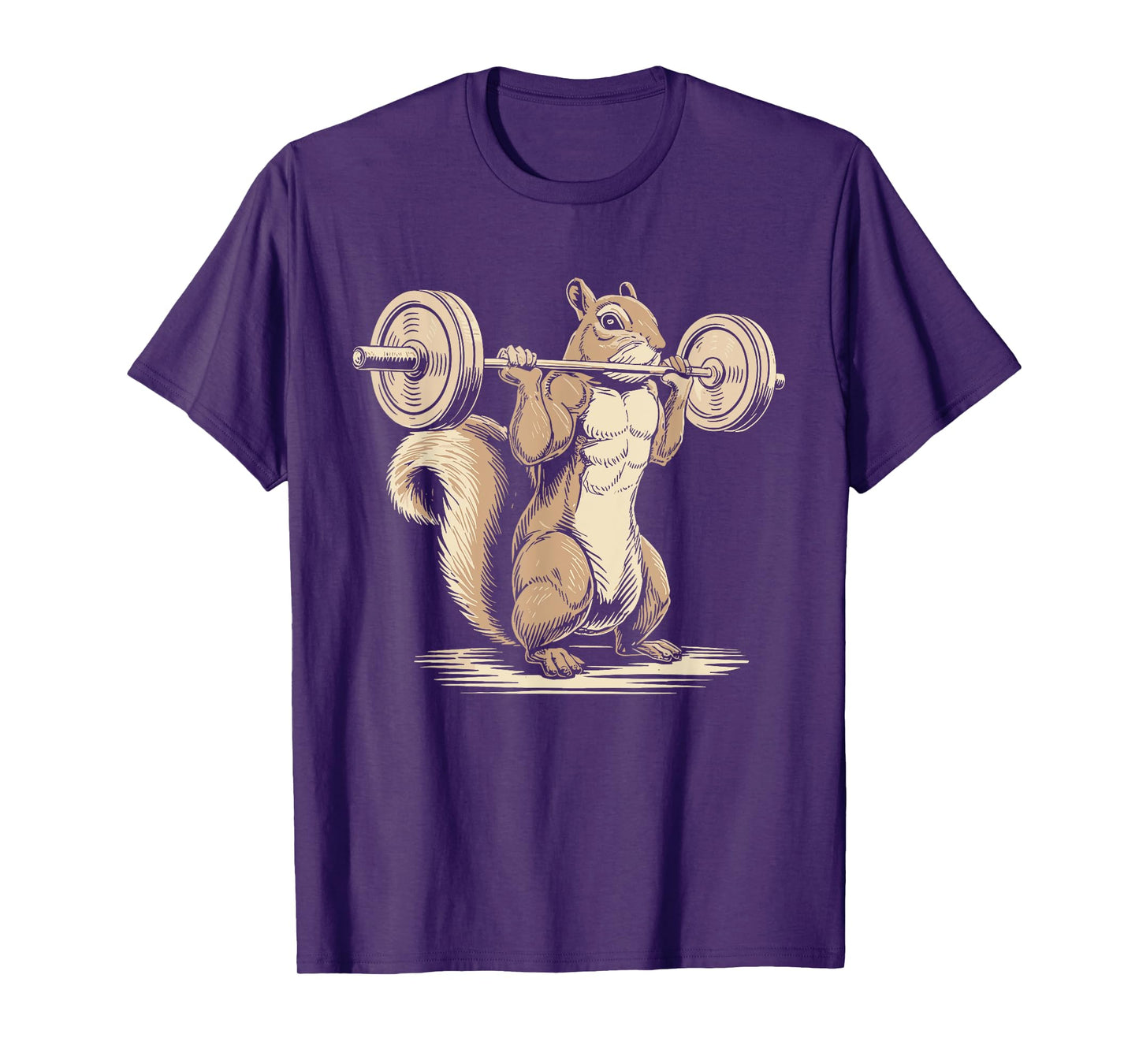 Funny Gym Squirrel Lovers Fitness Deadlift Squirrel T-Shirt