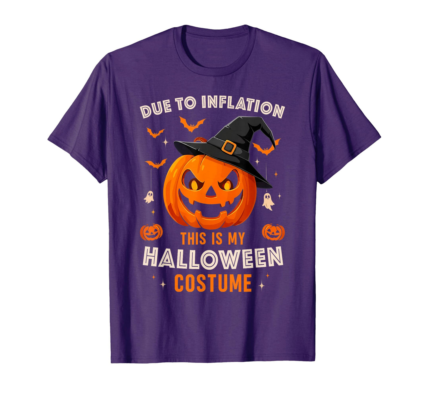 Pumpkin Halloween Costume Men Women Funny Halloween 2025 T-Shirt
