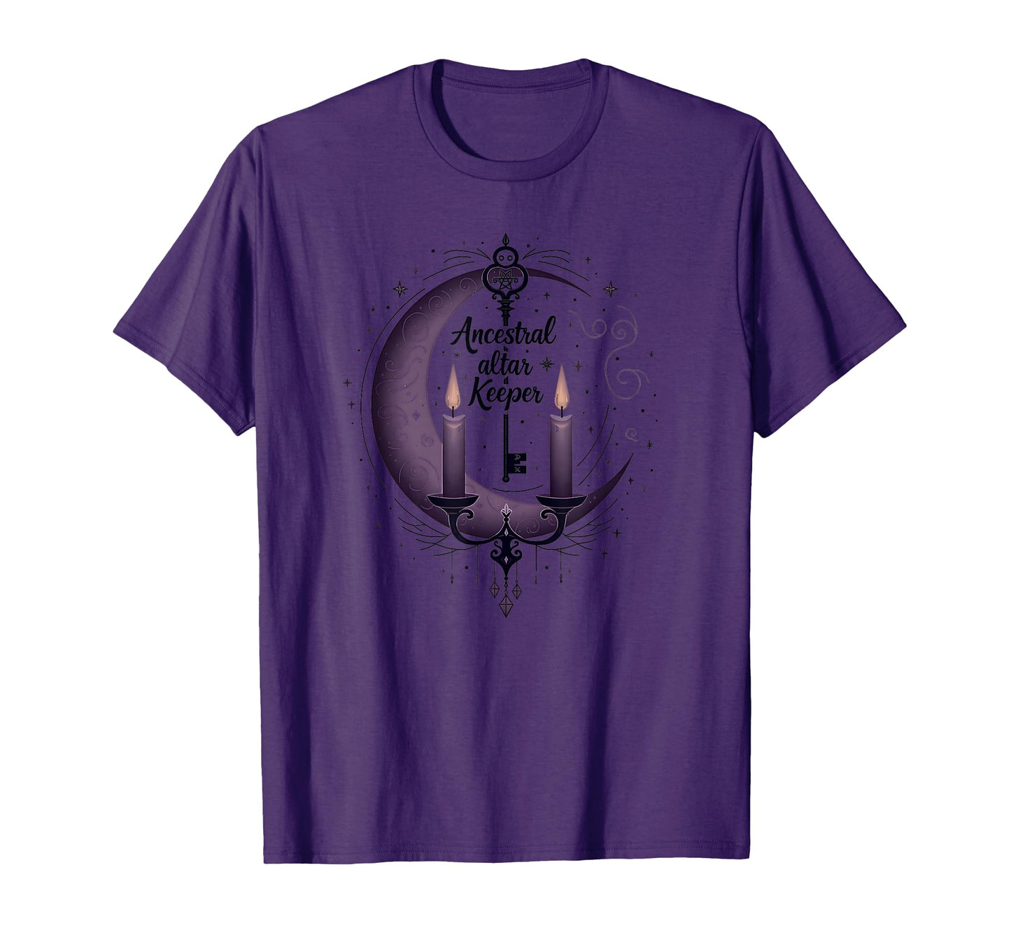 Halloween Witches & Magic Ancestral Altar Keeper T-Shirt