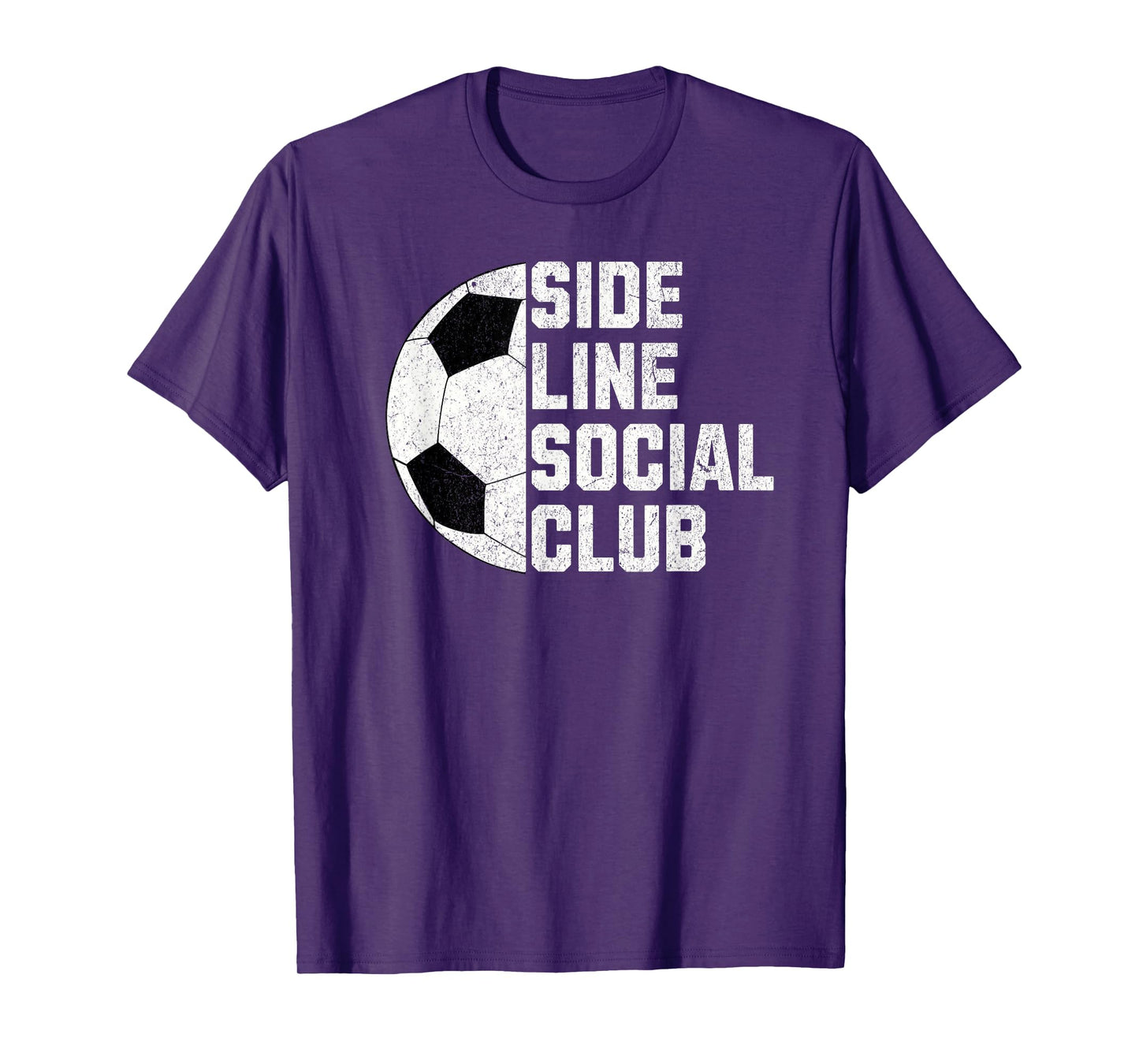 Sideline Social Club Funny Soccer T-Shirt