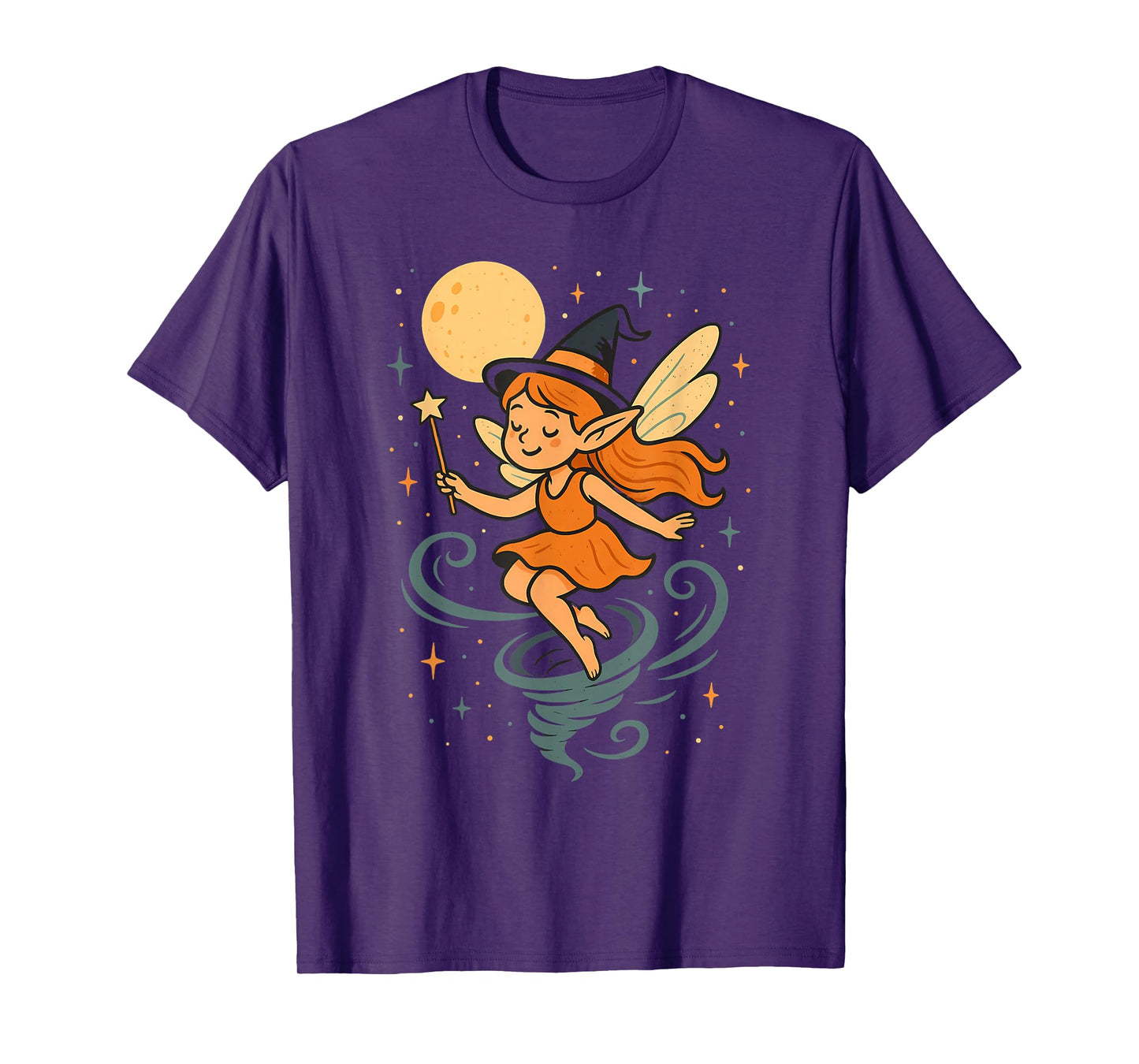 Fairy Witch with Moon T-Shirt