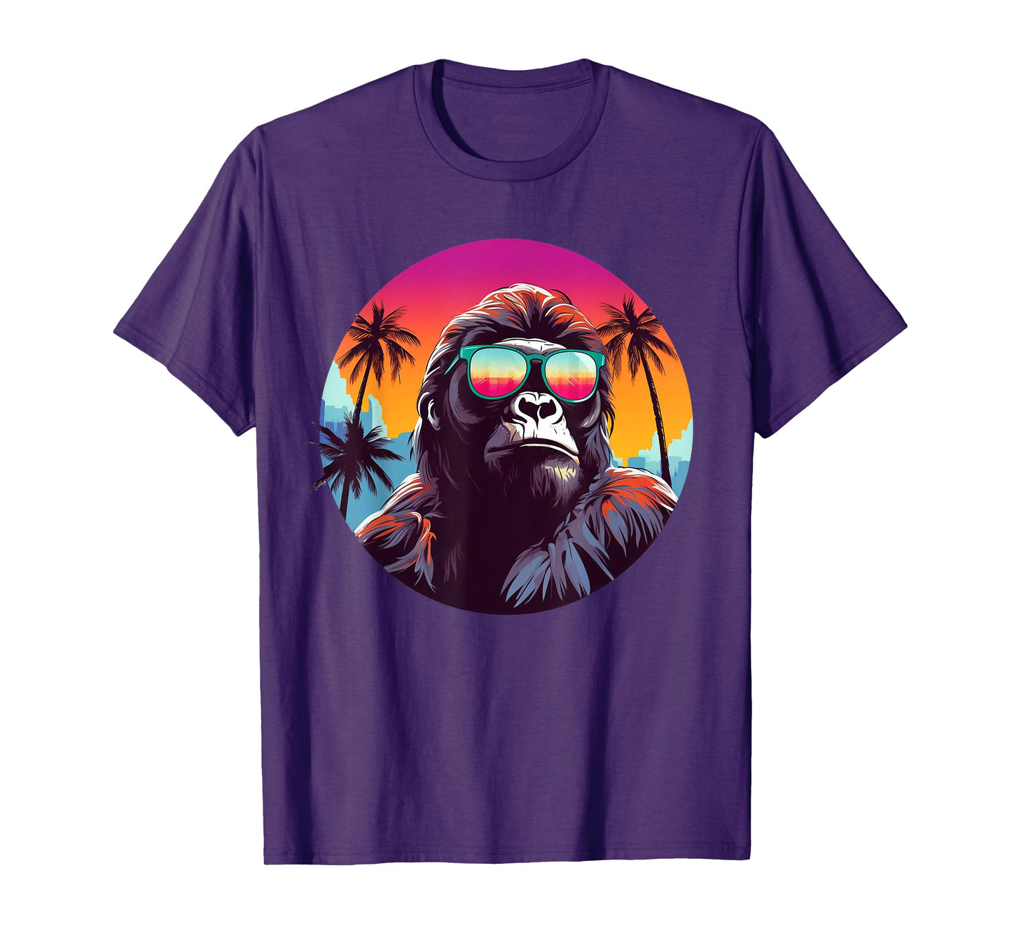 Aesthetic Gorilla I Retro Gorilla T-Shirt