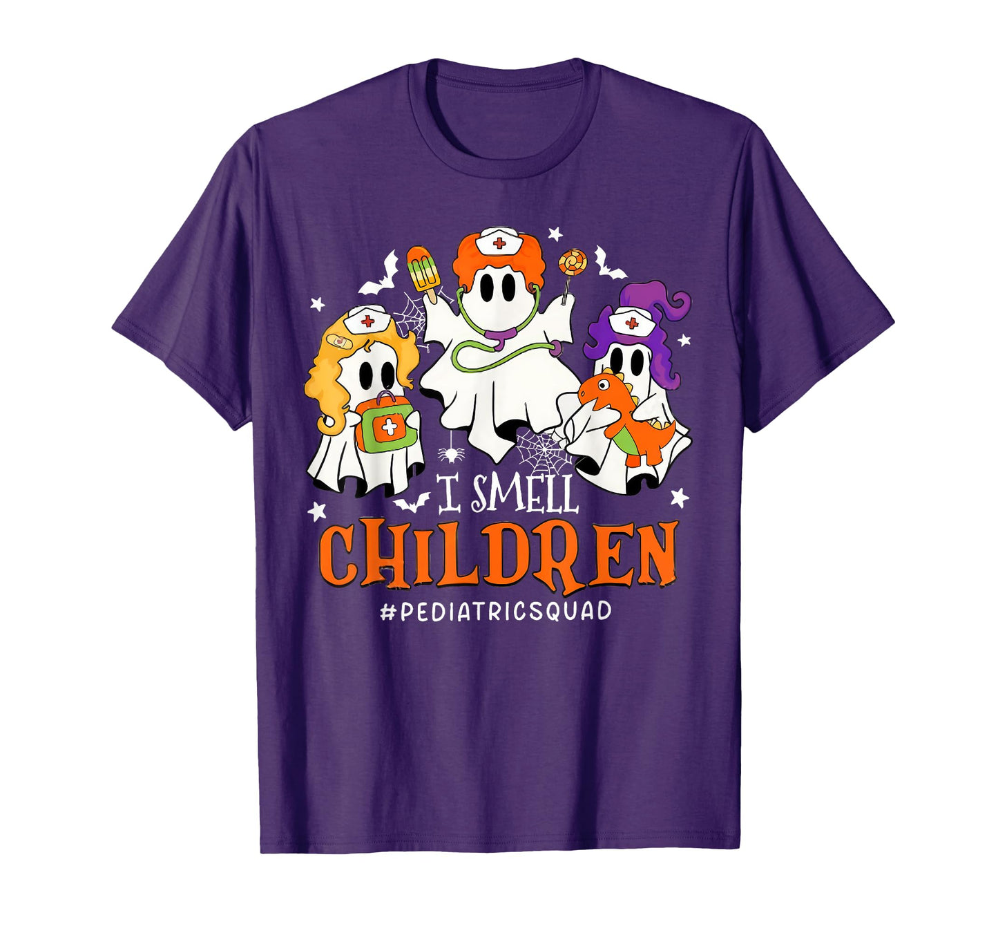 I Smell Children Funny Witch Halloween Pediatrics Nurse T-Shirt