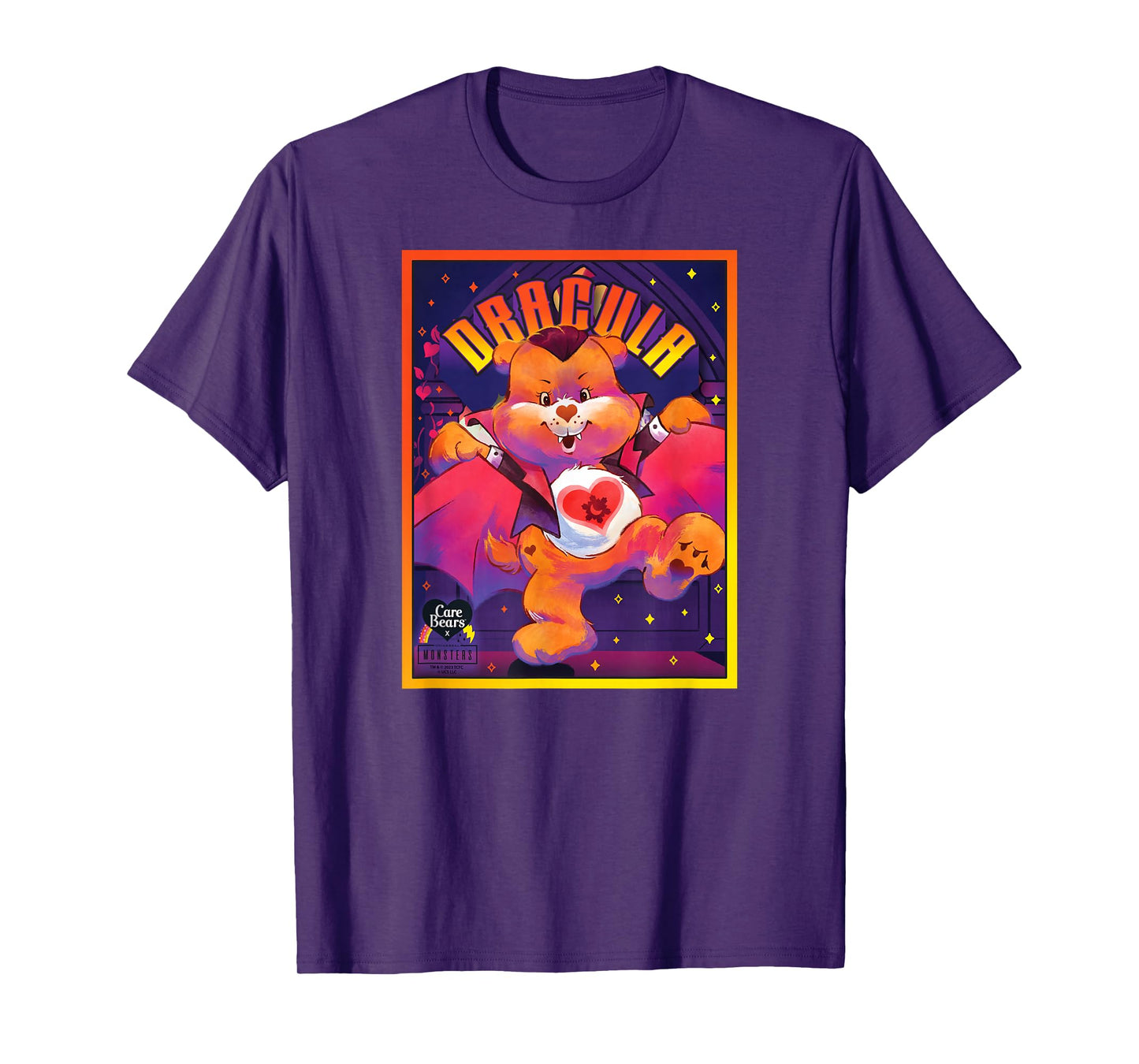 Care Bears x Universal Monsters Tenderheart Bear Dracula T-Shirt