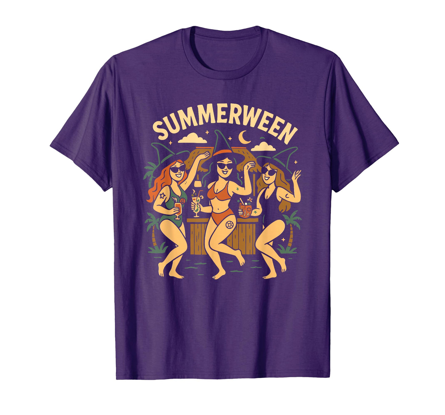 Summerween Summer Halloween Witch Summerween Witch T-Shirt
