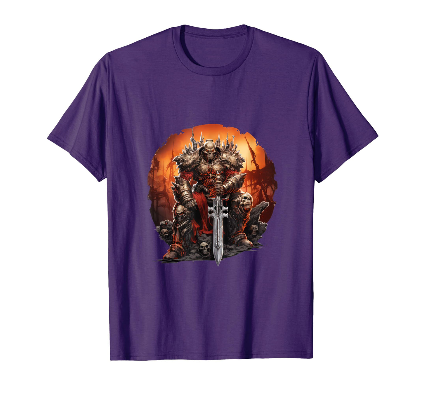Skull Knight / Blade Warrior / The Hammer Of War T-Shirt