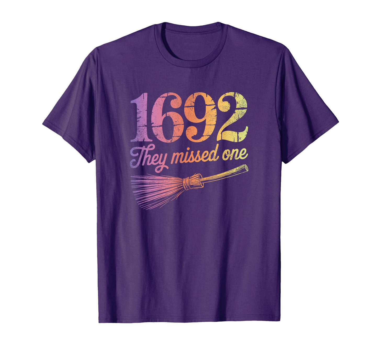1692 They Missed One Halloween Funny Witchy Salem Cute T-Shirt