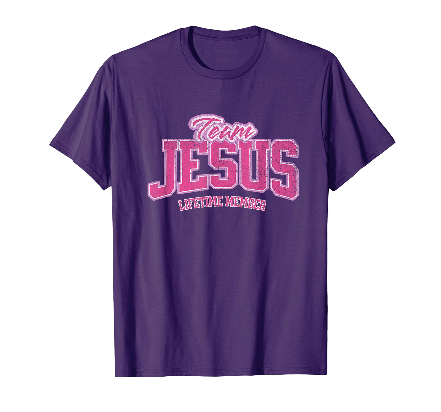 Team Jesus Lifetime Member God Christian for women and girls T-Shirt