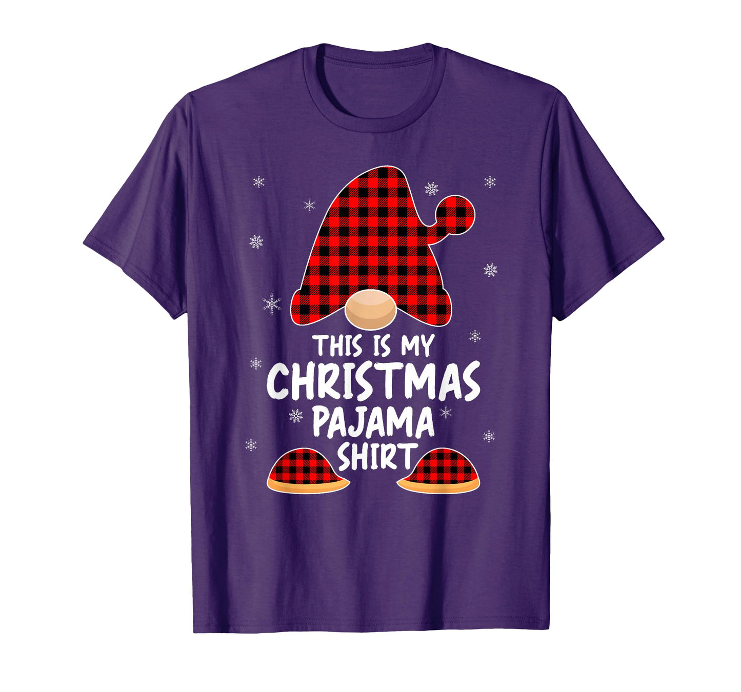 Gnome Family Xmas Pajamas This is My Christmas Pajama T-Shirt