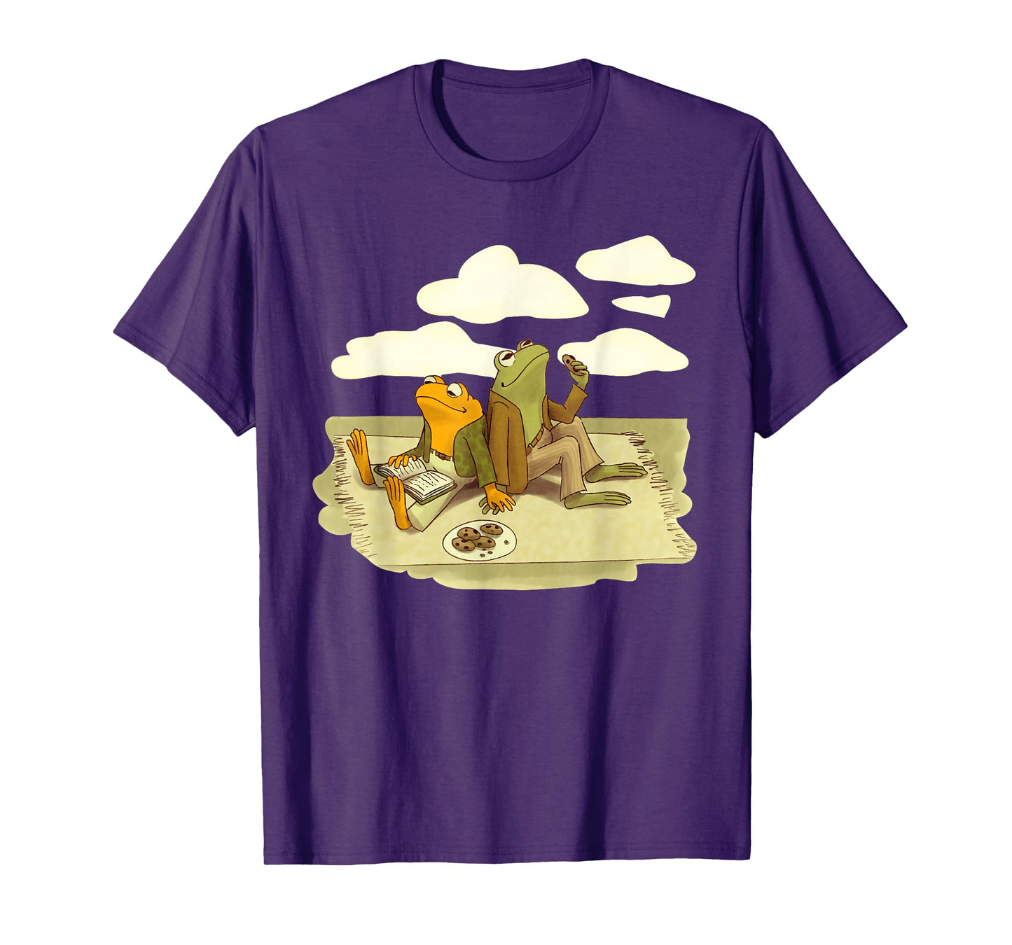 Book Frog Toad Vintage Book Frog Book Frog Reading Book T-Shirt