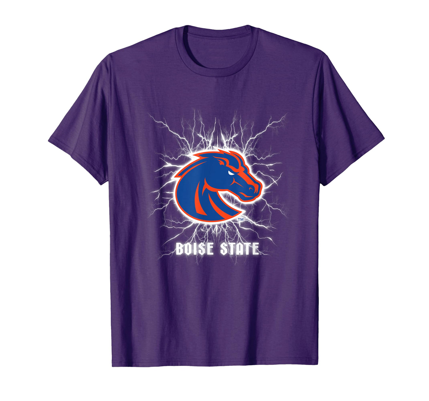 Boise State Broncos 90's Lightning Officially Licensed T-Shirt