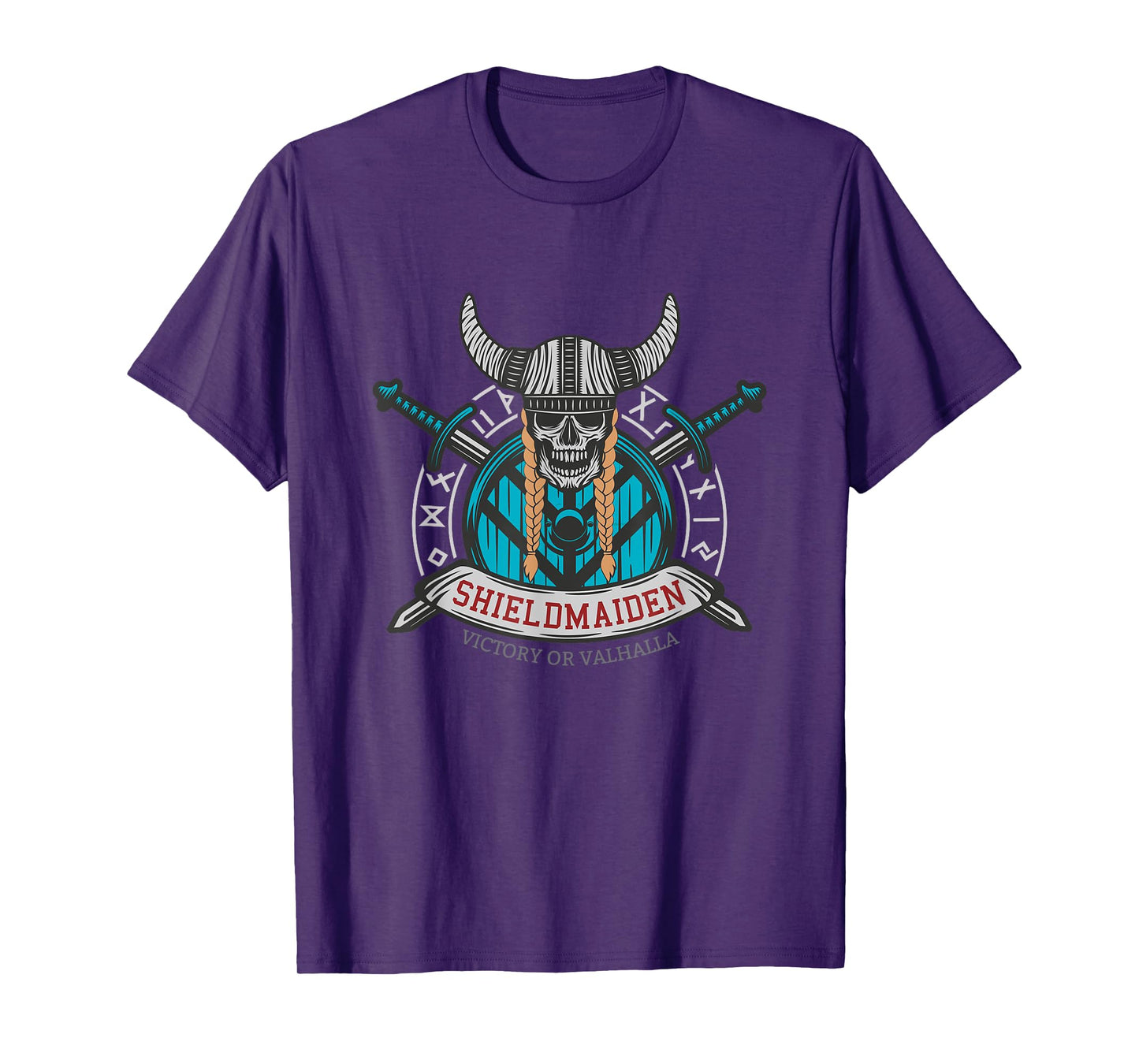 Shieldmaiden Shield Maiden Viking Woman Shield Warrior T-Shirt