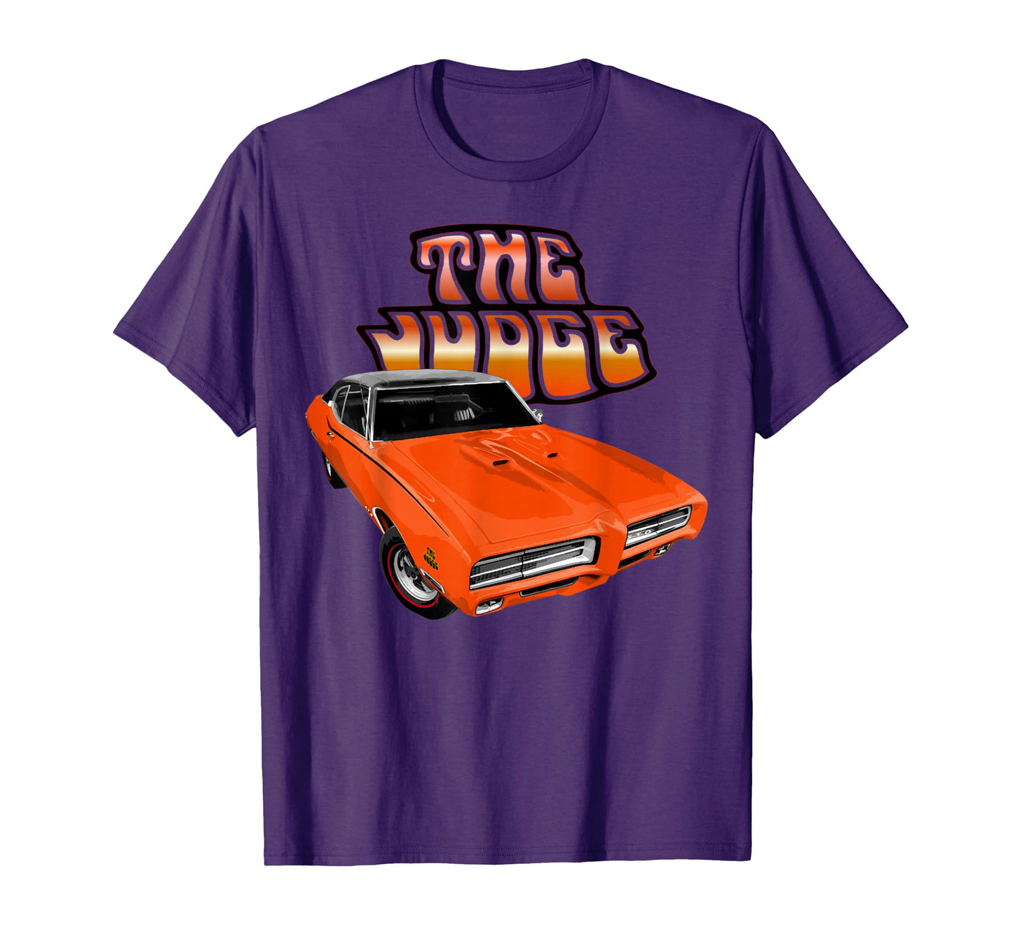 I'm not old I'm a classic GTO Tees 69 GTO Judge Orange T-Shirt, Small, Black