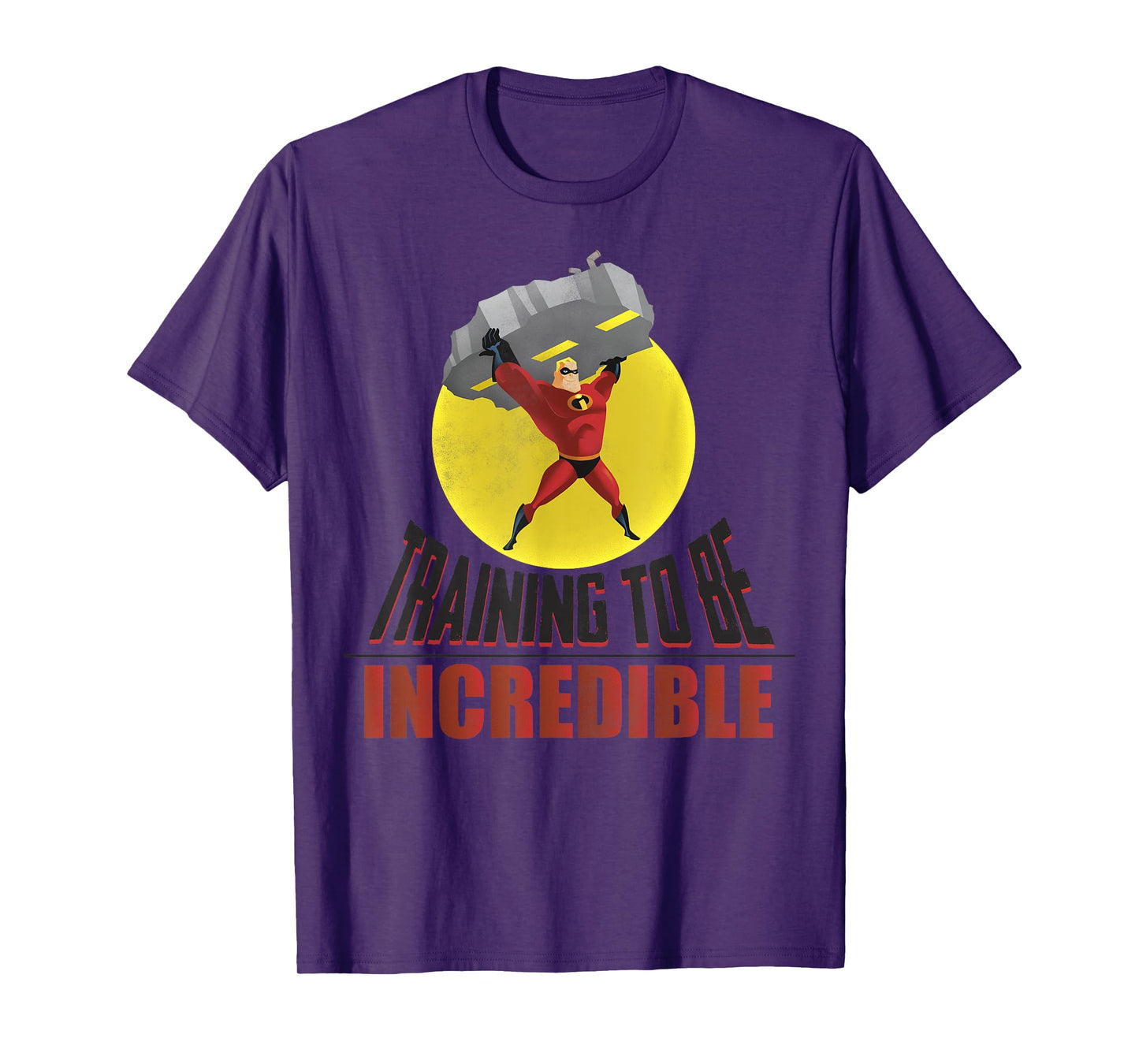 Disney Pixar The Incredibles Training To Be Incredible Logo T-Shirt