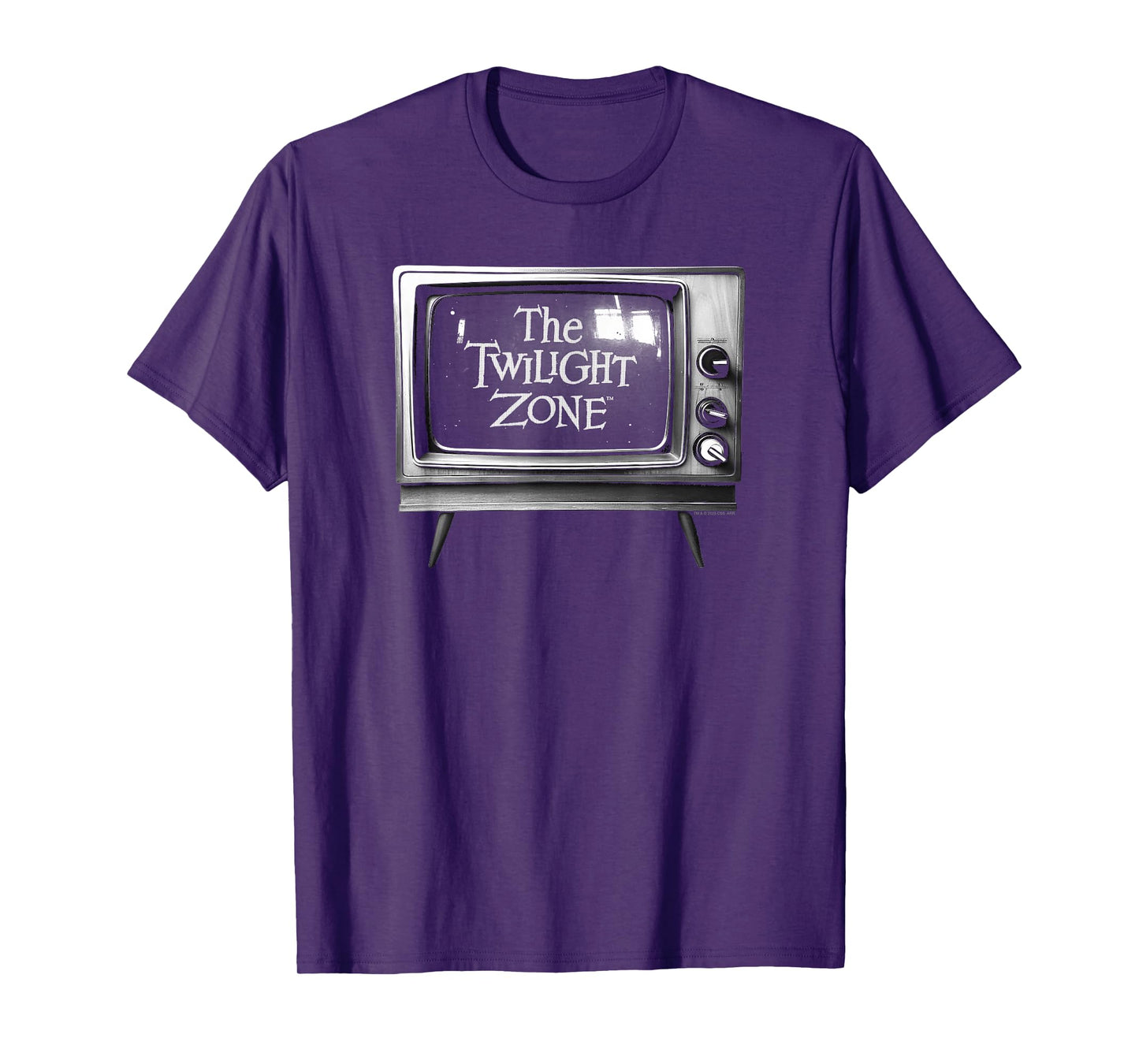 The Twilight Zone 1959 Television Set Retro TV Show T-Shirt
