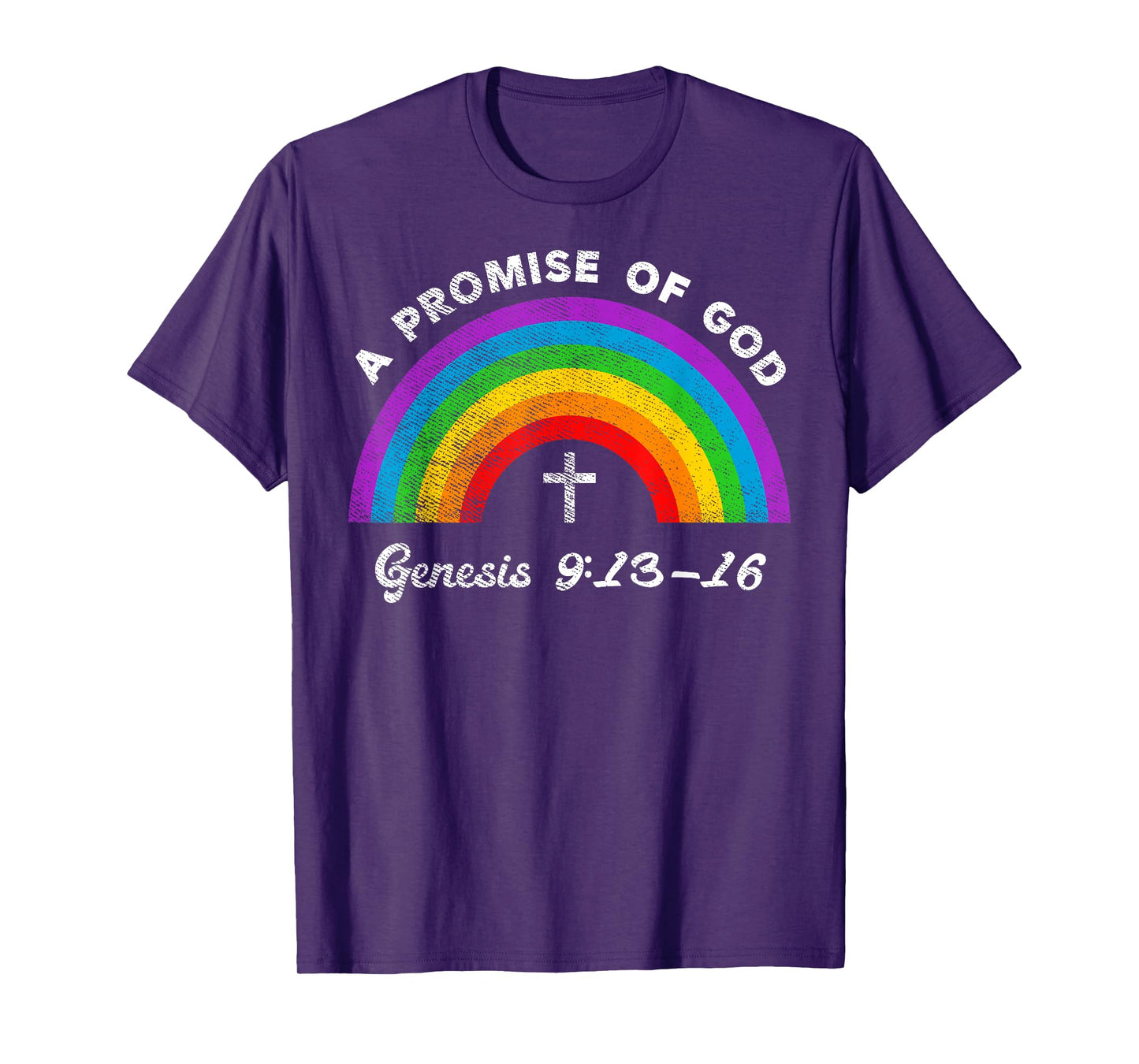 A Promise of God Genesis 9:13-16 LGBT Christian Gay Lesbian T-Shirt
