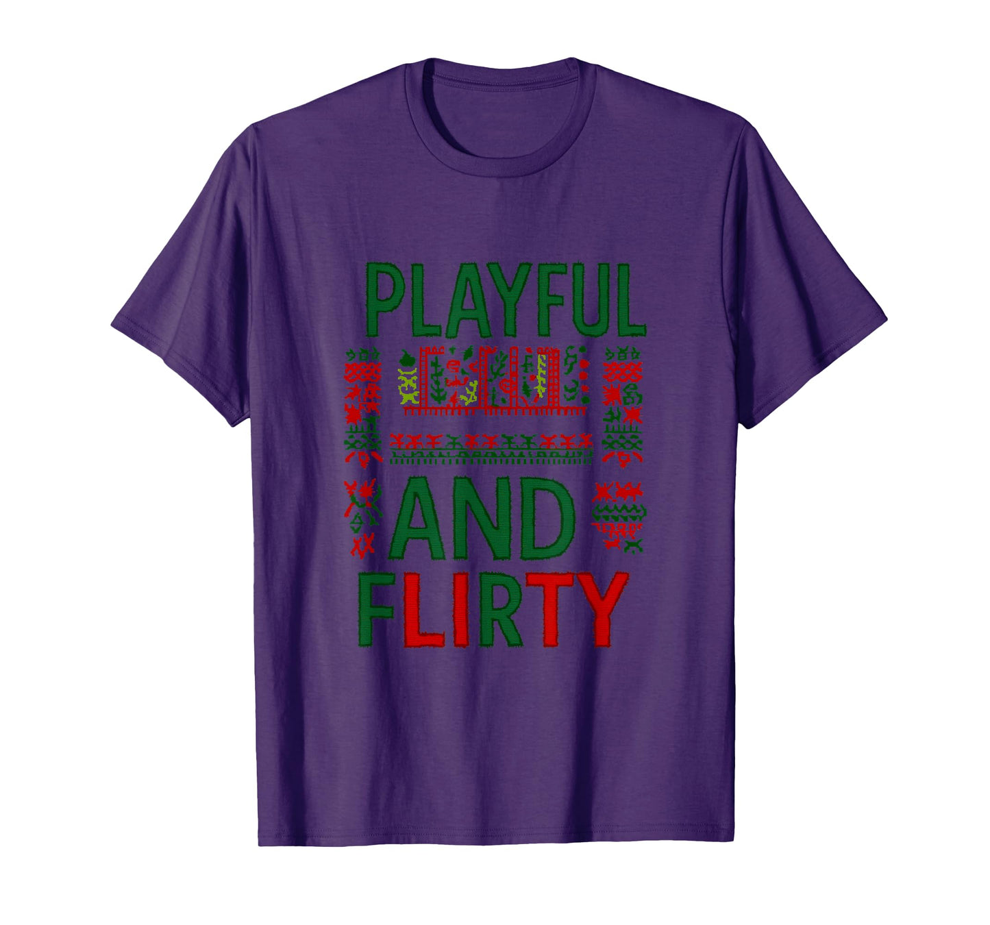 Cool Playful and Flirty Look for Santa Claus T-Shirt