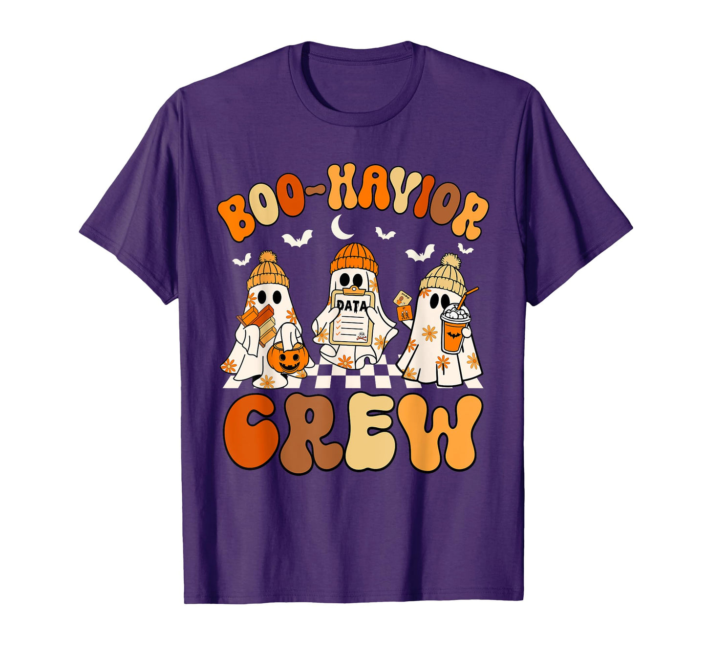 Boo-Havior Crew Behavior Analyst Halloween ABA T-Shirt