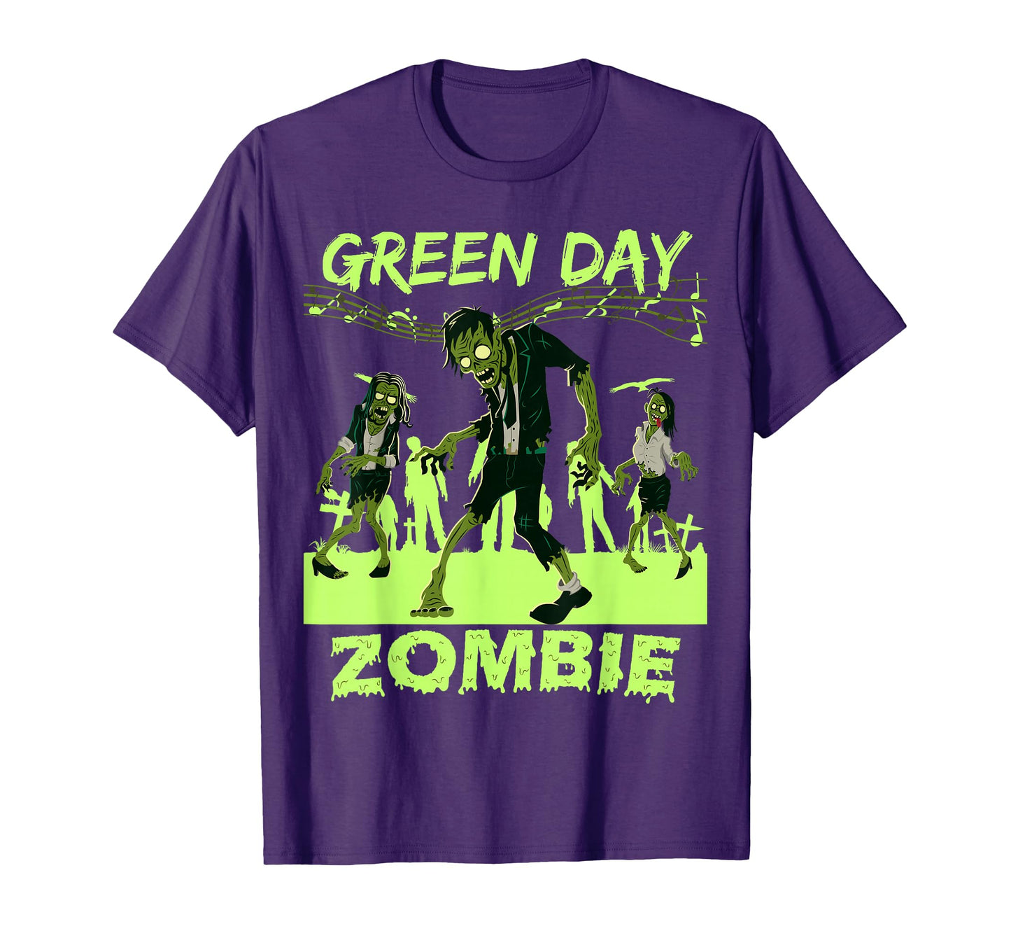 Funny Green Day Billie Joe Zombie T-Shirt
