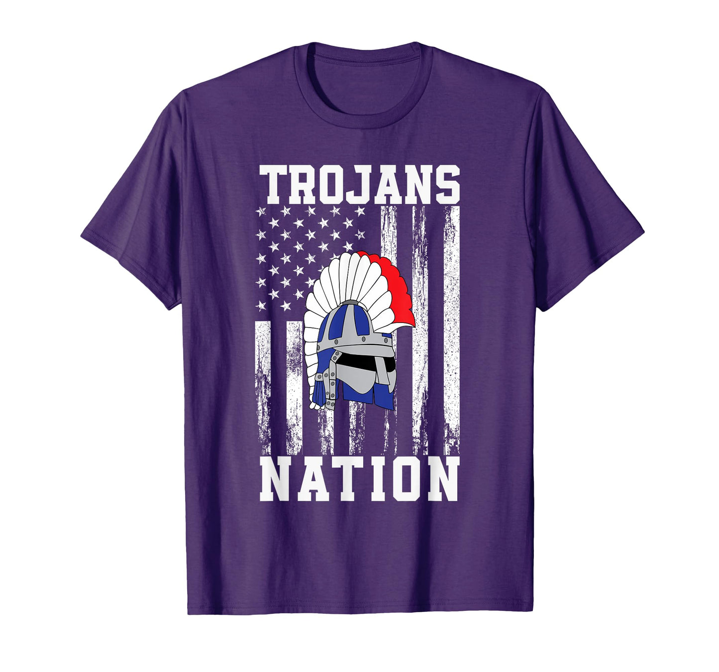 Fountain Fort Carson Trojans Logo Nation HS T-Shirt