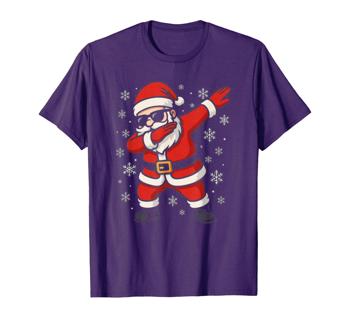 Dabbing Santa Claus Christmas Boys Girls Men Funny Xmas Dab T-Shirt