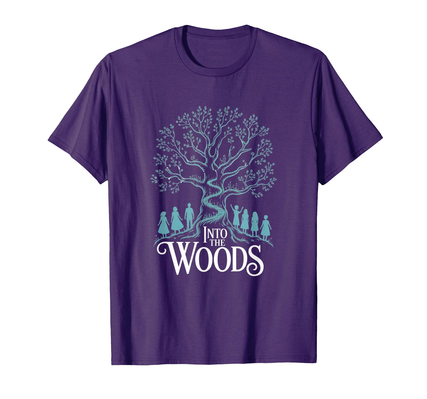 Into The Woods Retro Musical Theater Broadway Theatre T-Shirt