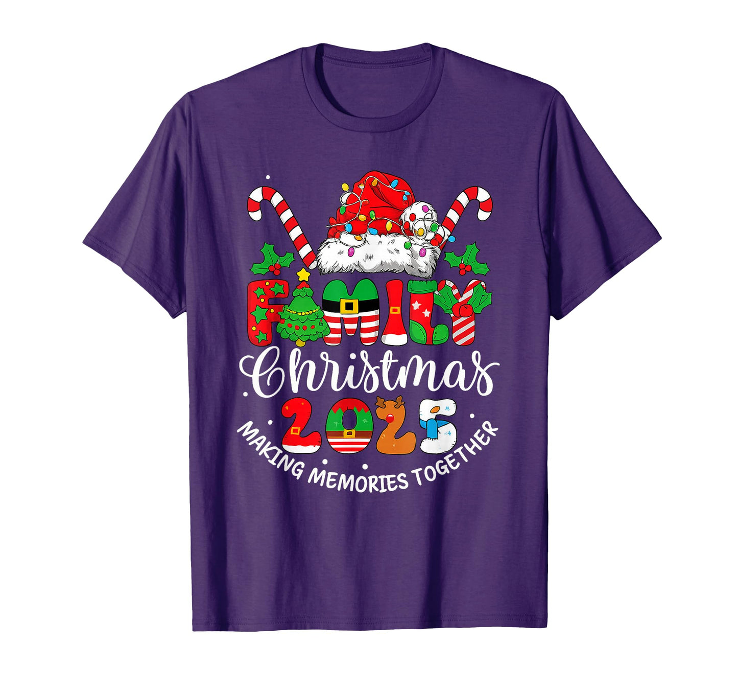 Family Christmas 2025 Matching Outfit Xmas T-Shirt