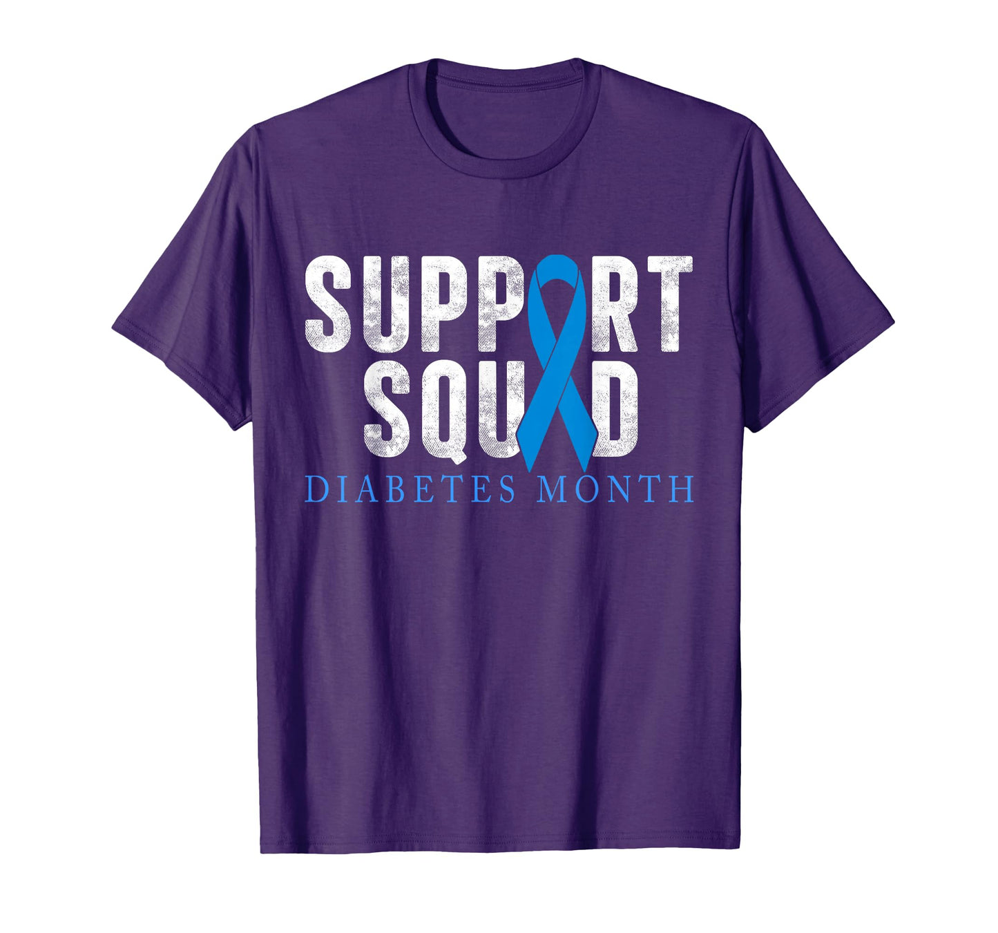 Support Squad Diabetes Awareness T1D Type 1 Men Women Kid T-Shirt