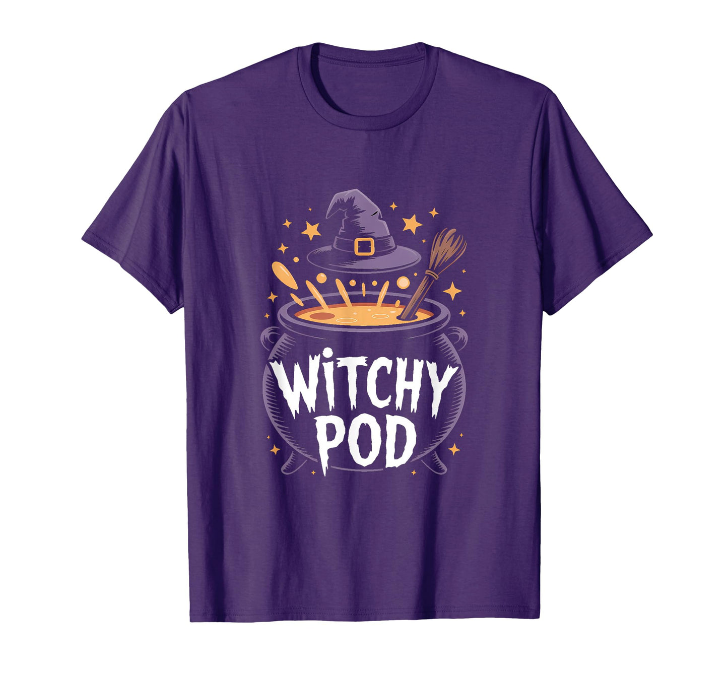 Kawaii Isopod Witch Cauldron Halloween T-Shirt