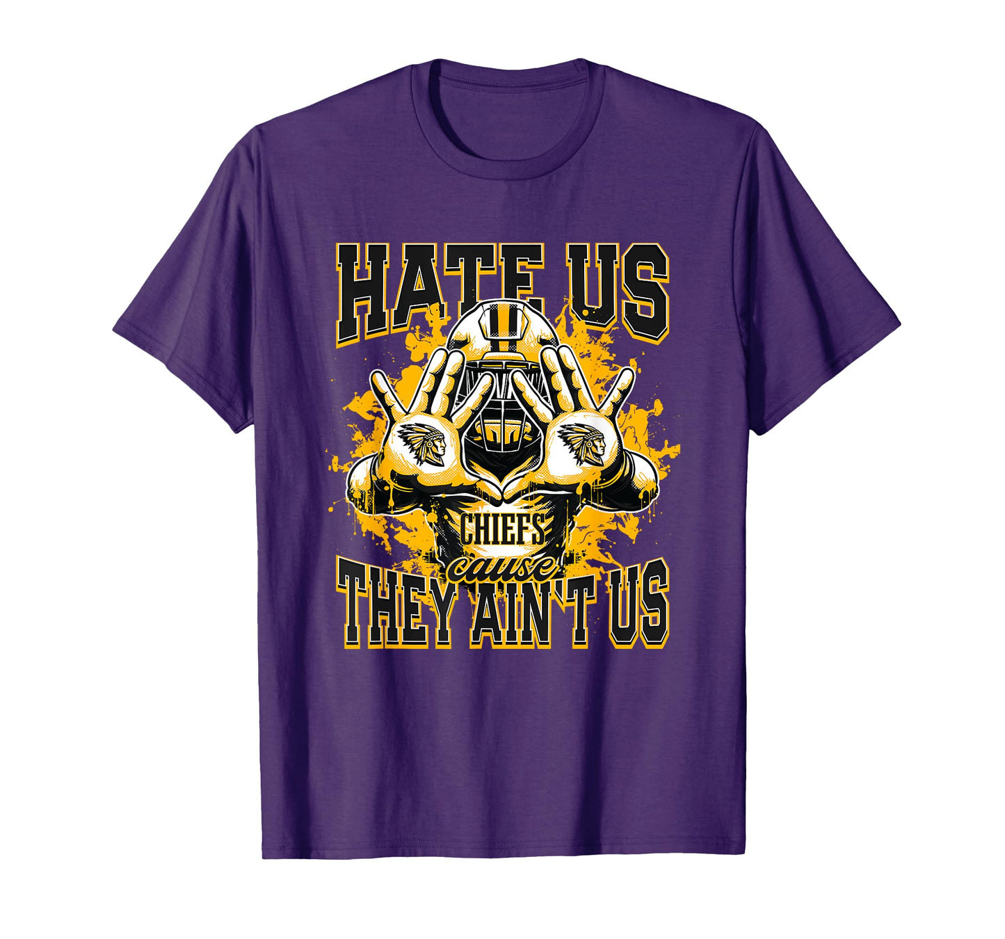 Sequoyah Chiefs Logo Hate Us Cause They Ain't HS T-Shirt