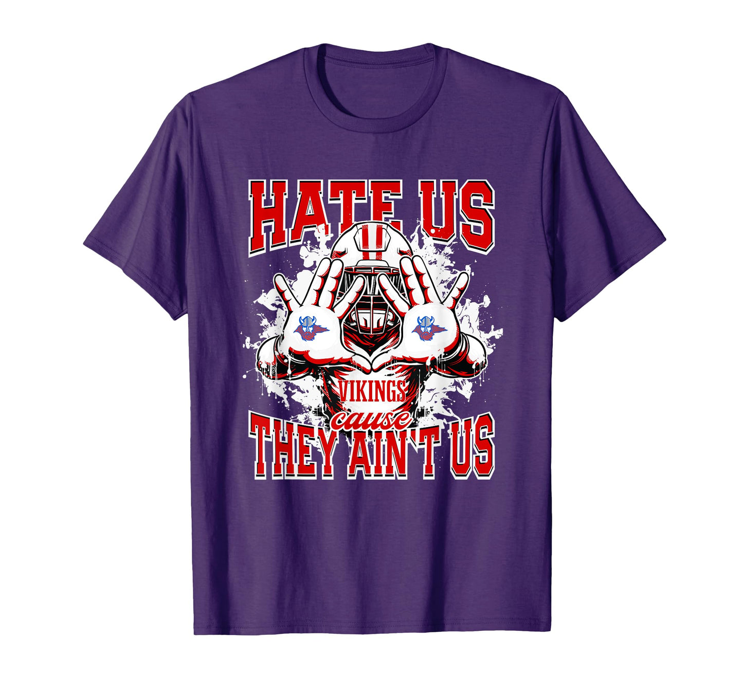 Warren Central Vikings Logo Hate Us Cause They Ain't HS T-Shirt