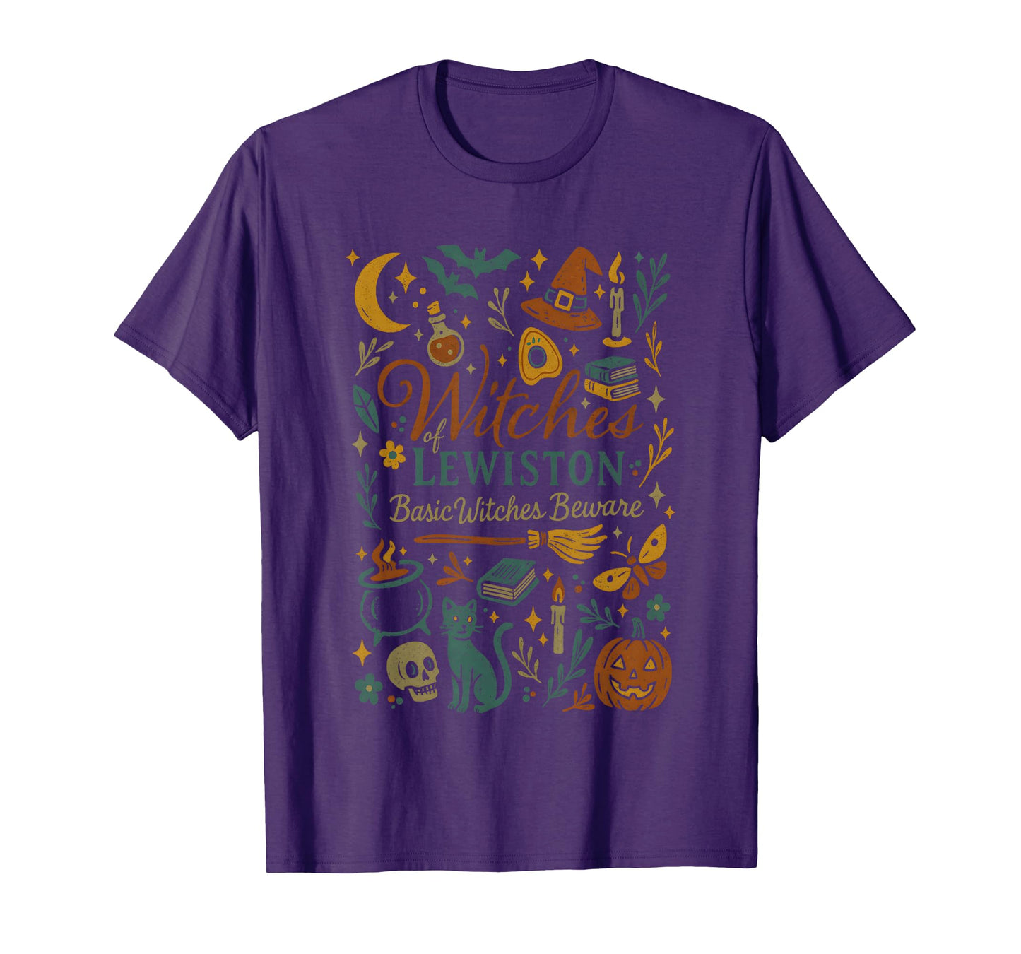 Witches of Lewiston Basic Witches Beware T-Shirt