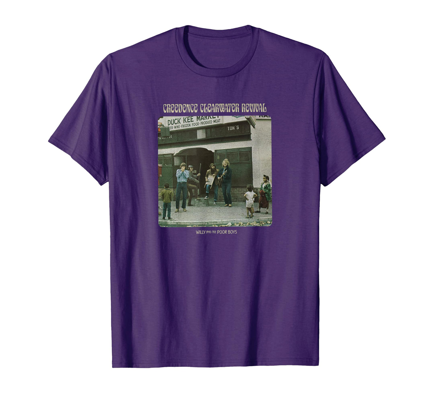 Creedence Clearwater Revival Willy & The Poor Boys T-Shirt